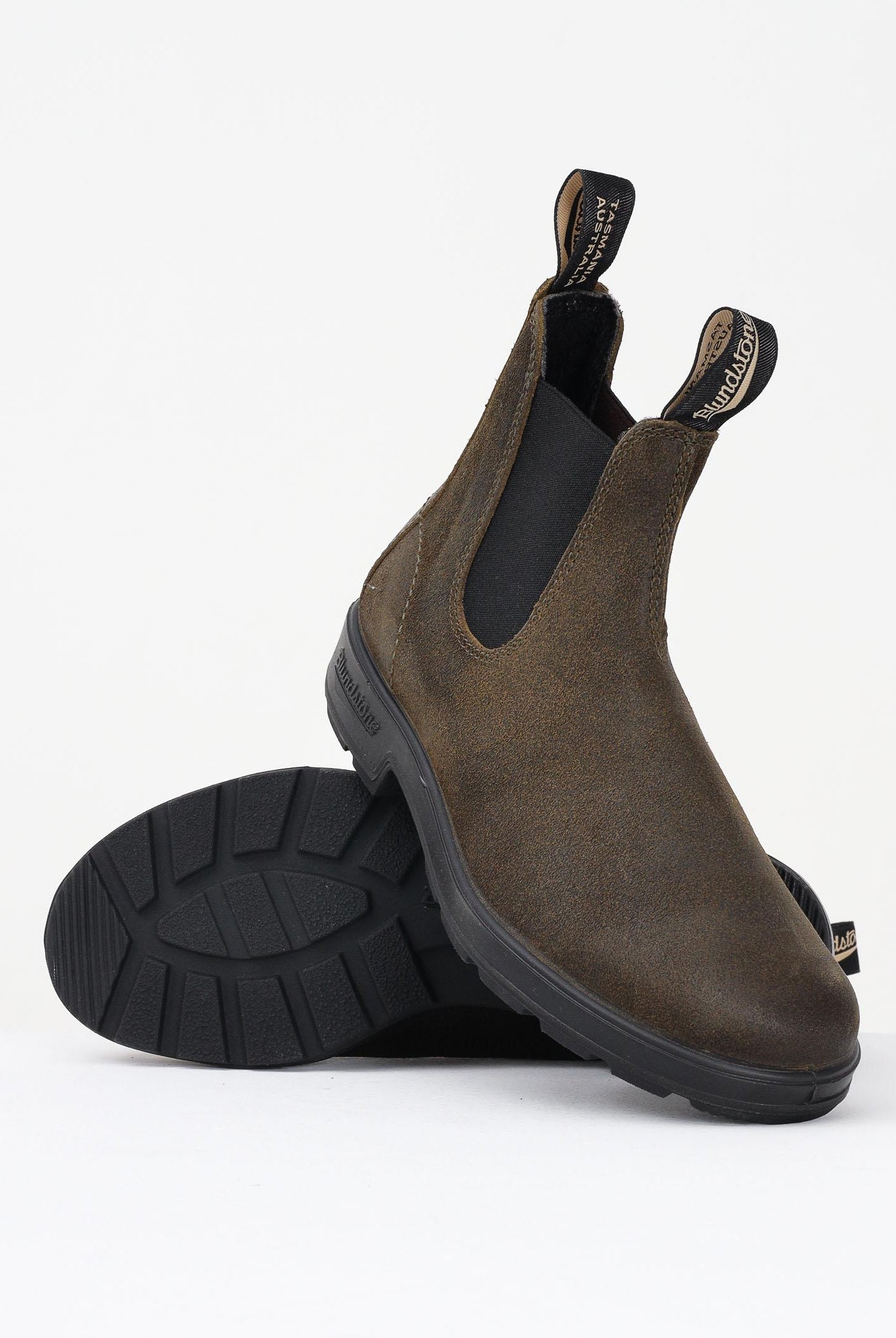BLUNDSTONE Stivali #1615 ORIGINALS verde oliva da uomo 252M1615 1615 BluNDSTONE