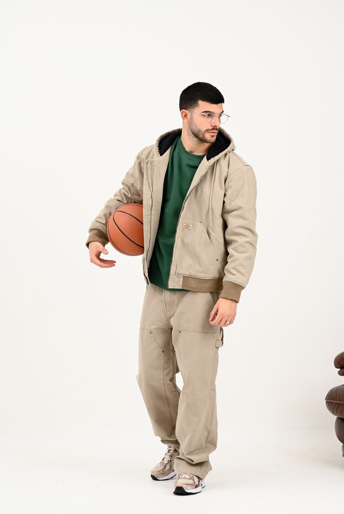 DICKIES Jeans cargo Double beige da uomo DK0A87PE0DS1 DIckies