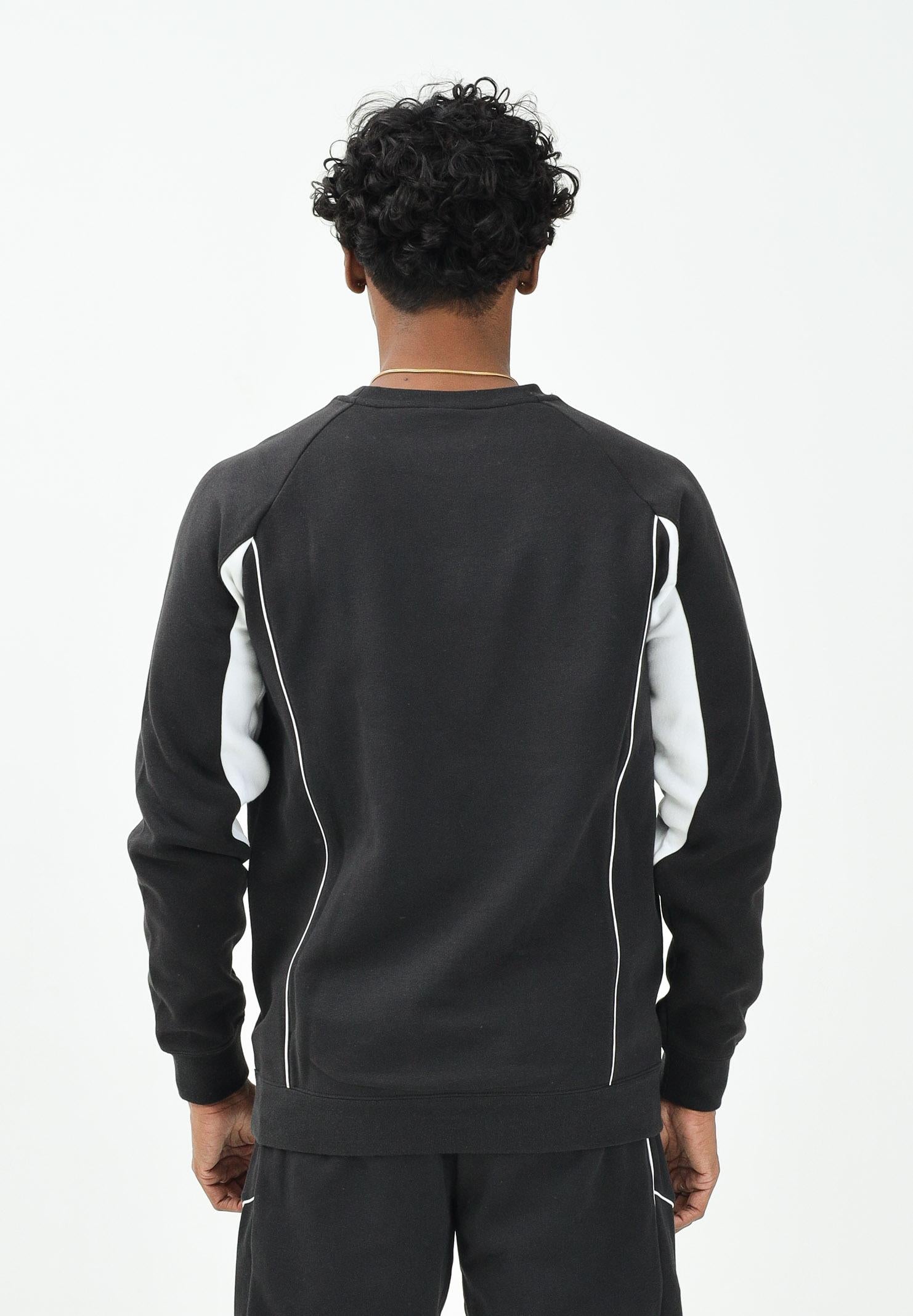 PUMA Felpa girocollo Sport Heritage nera da uomo 688395 01 PUMA