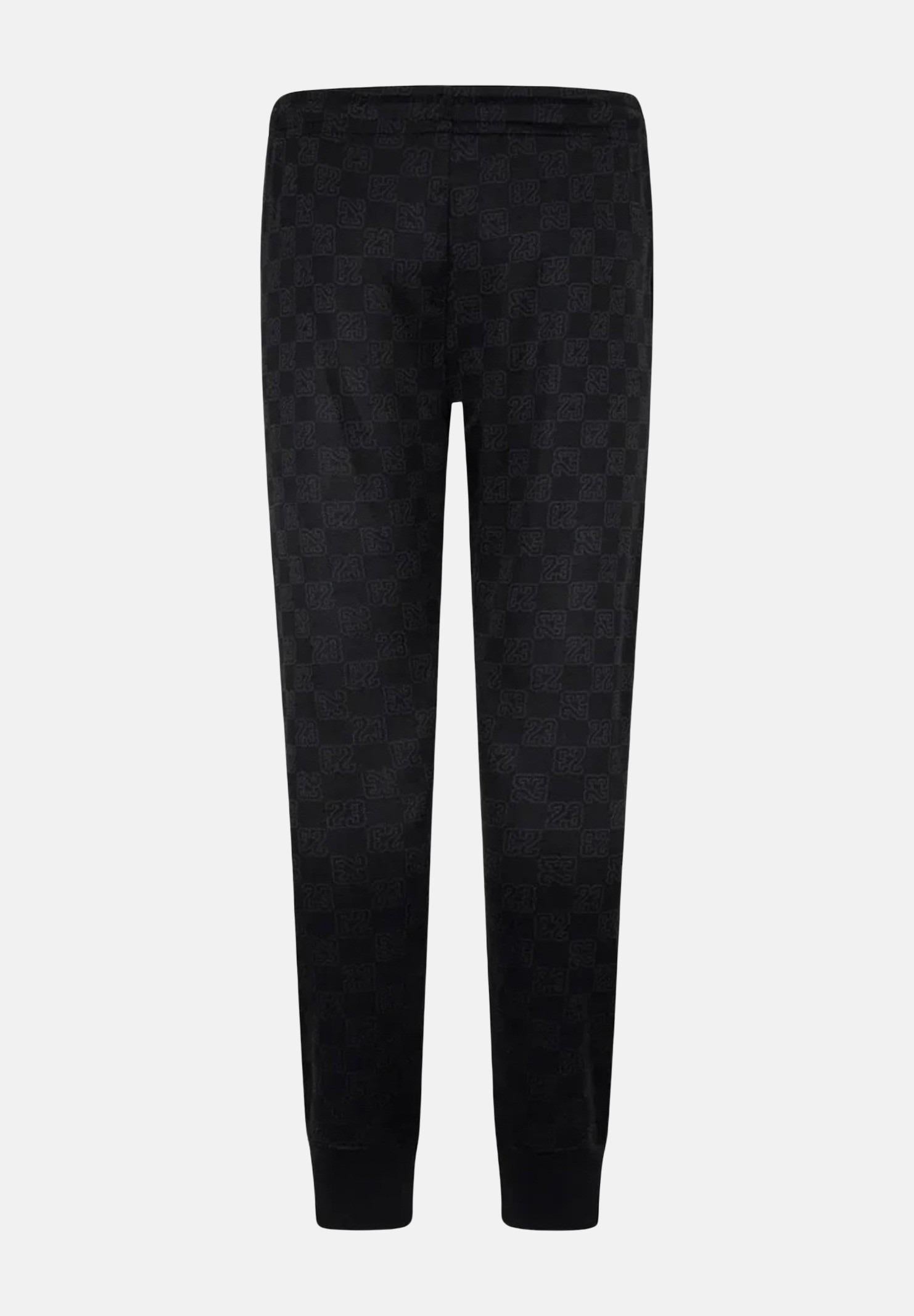 Pantalone sportivo nero da bambino con pattern 23 95D378 023 JORDAN