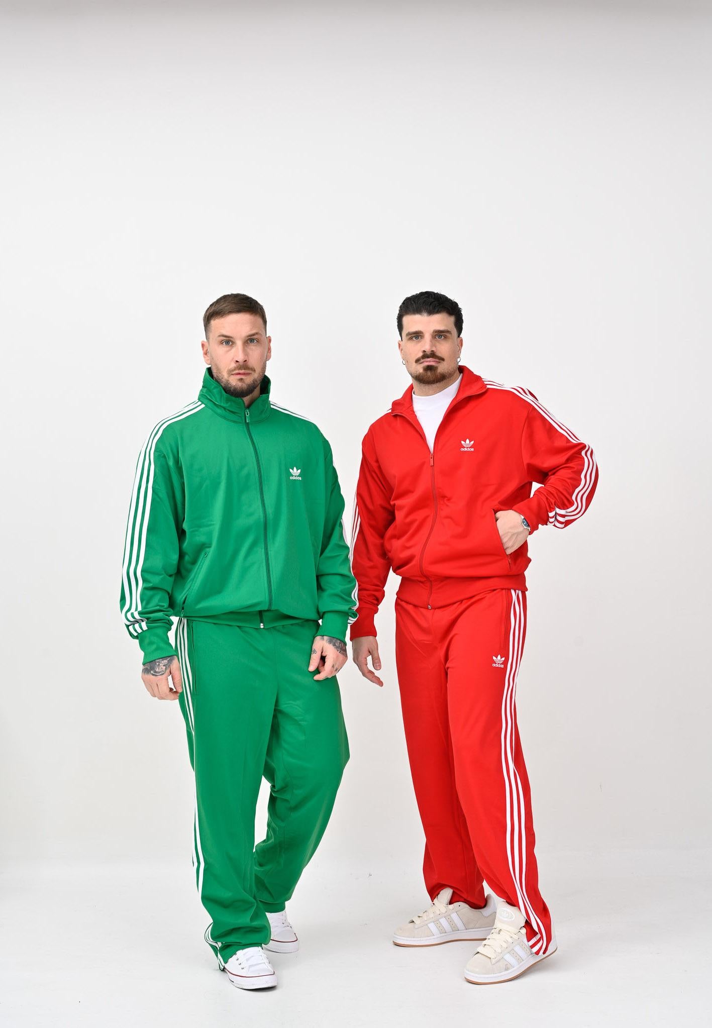 Pantalone sportivo Adicolor Classics Firebird verde da uomo IU0768 ADIDAS ORIGINALS