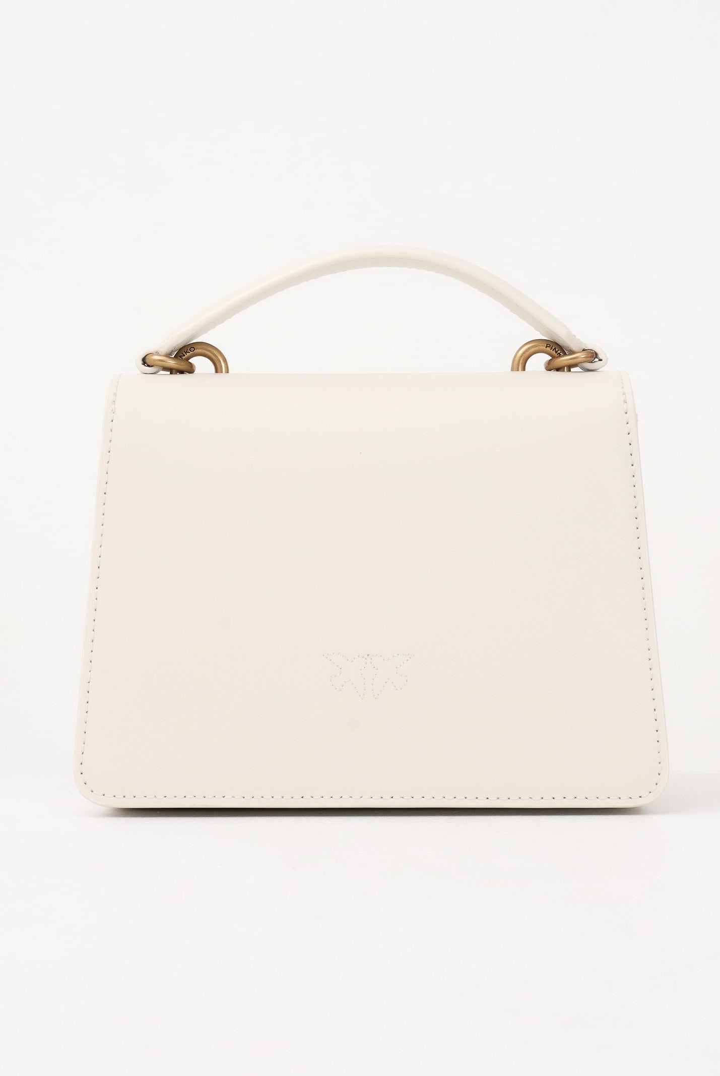 PINKO Borsa a mano Mini Love Bag One Top Handle Light panna da donna 100071A0F1 Z14Q PINKO