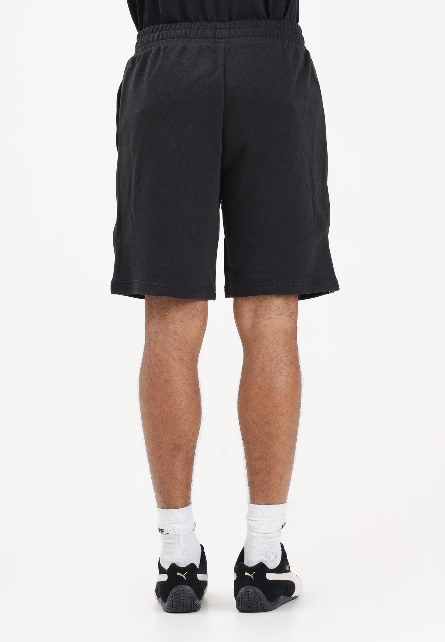 PUMA Shorts sportivo Essentials Tape nero da uomo 691696 01 PUMA