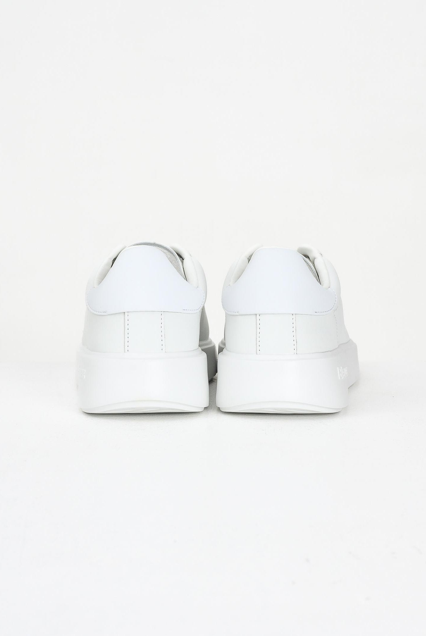 BLAUER Sneakers bianche da uomo con logo F5BUCK07LEA WHI BLAUER