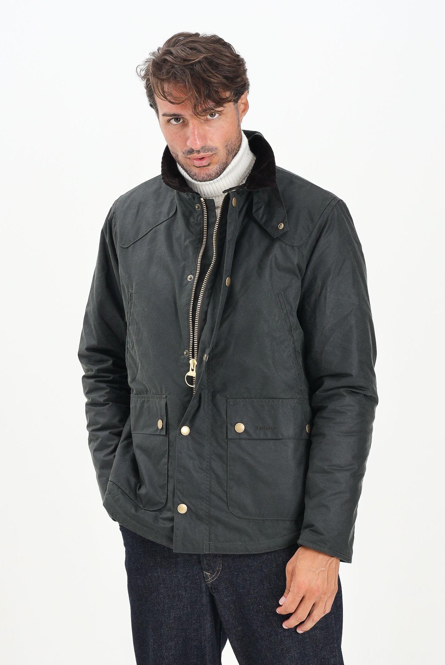 BARBOUR Giubbotto Reelin sage da uomo 252MMWX1106 SG51 BARBOUR