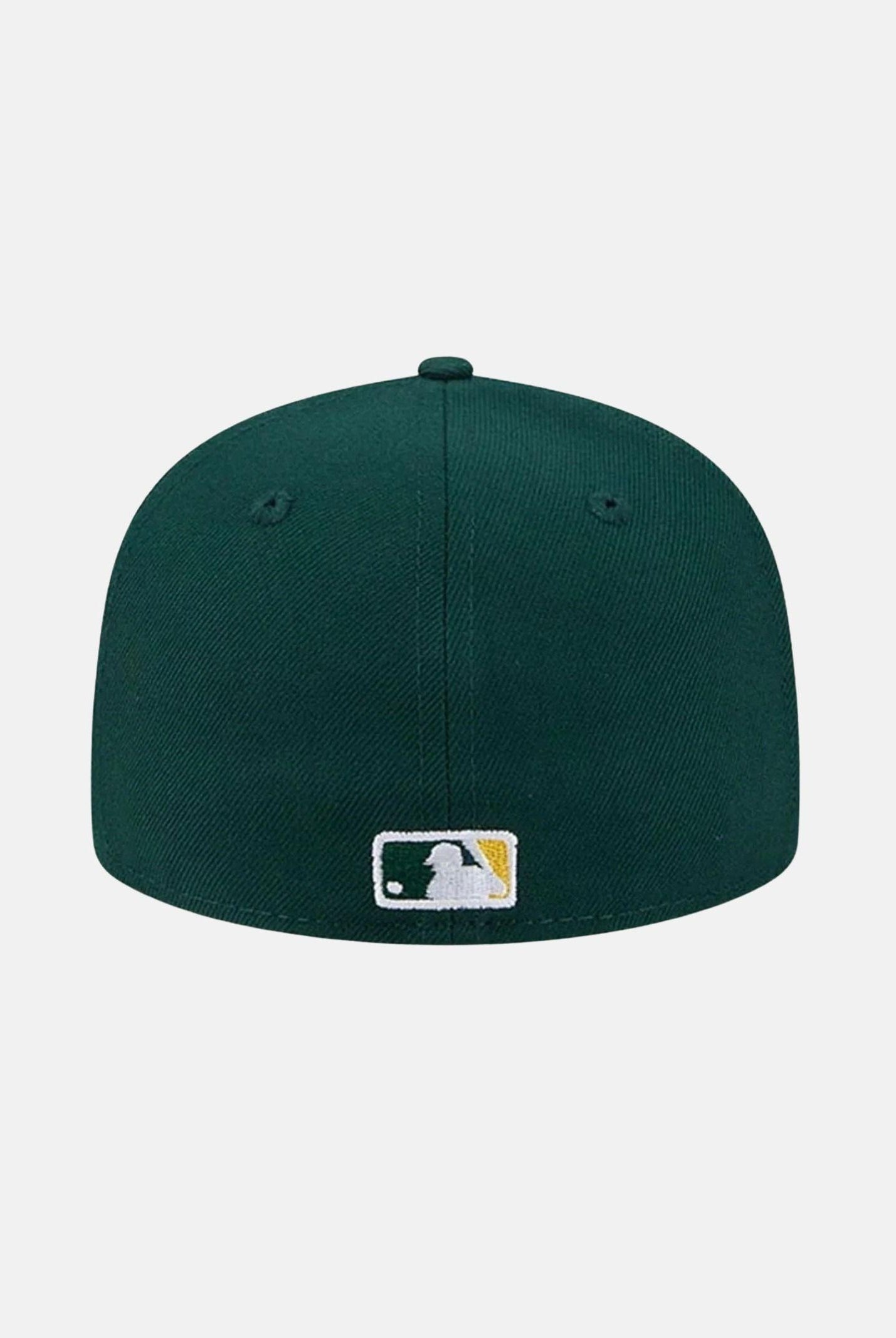 NEW ERA Cappello con visiera 59FIFTY Fitted Athletics MLB Hidden Hit verde da uomo 60803265 . NEW ERA
