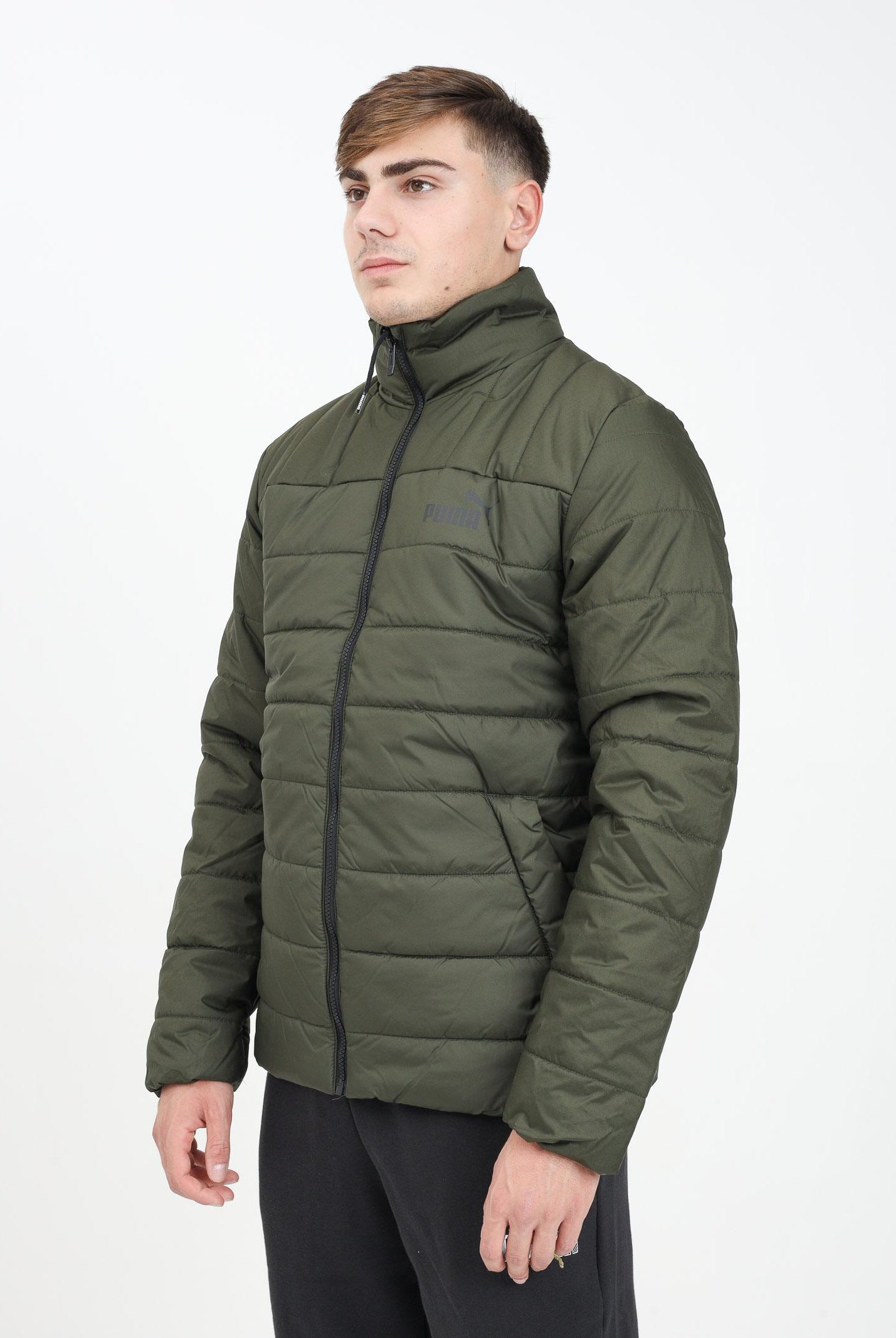 Piumino Essentials+ verde da uomo 849349 70 PUMA