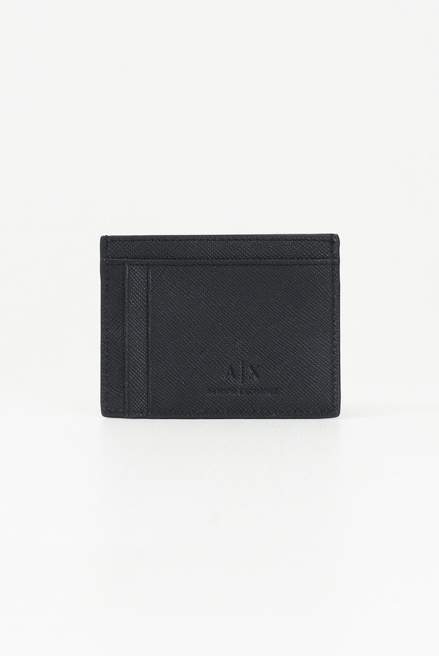 ARMANI EXCHANGE Portacarte nero da uomo con logo XM000169AF12702 UC001 ARMANI EXCHANGE