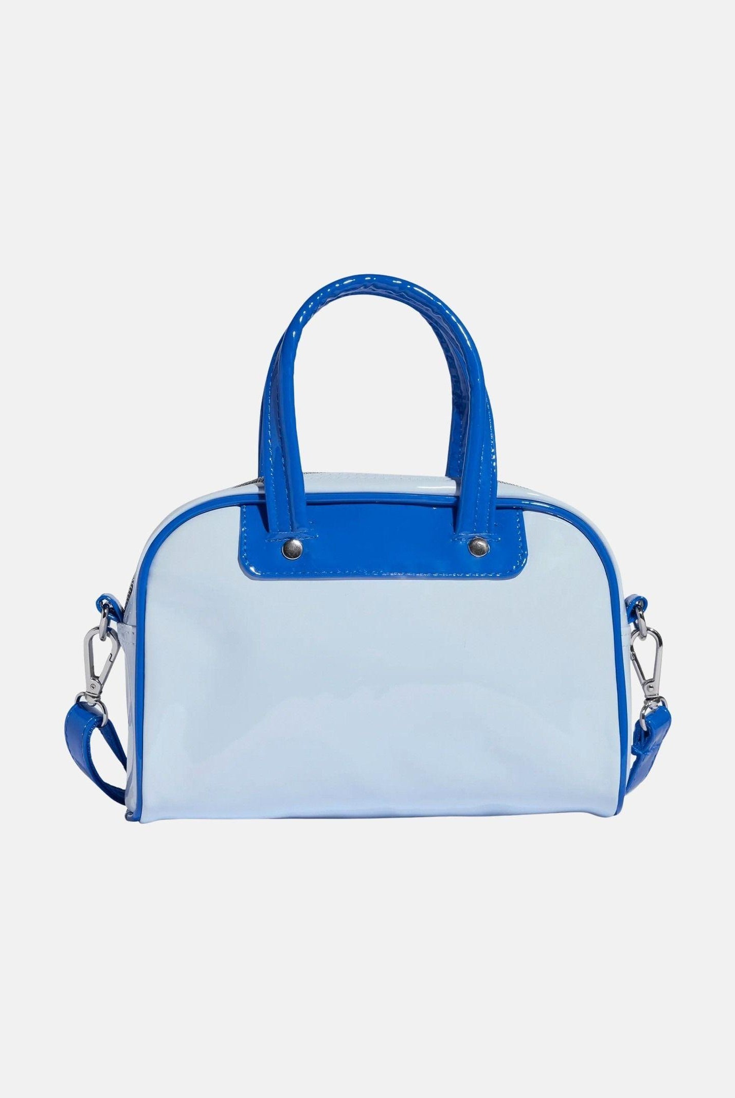ADIDAS ORIGINALS Borsa a mano Adicolor Mini Bowling azzurra da donna KC9044 . ADIDAS ORIGINALS