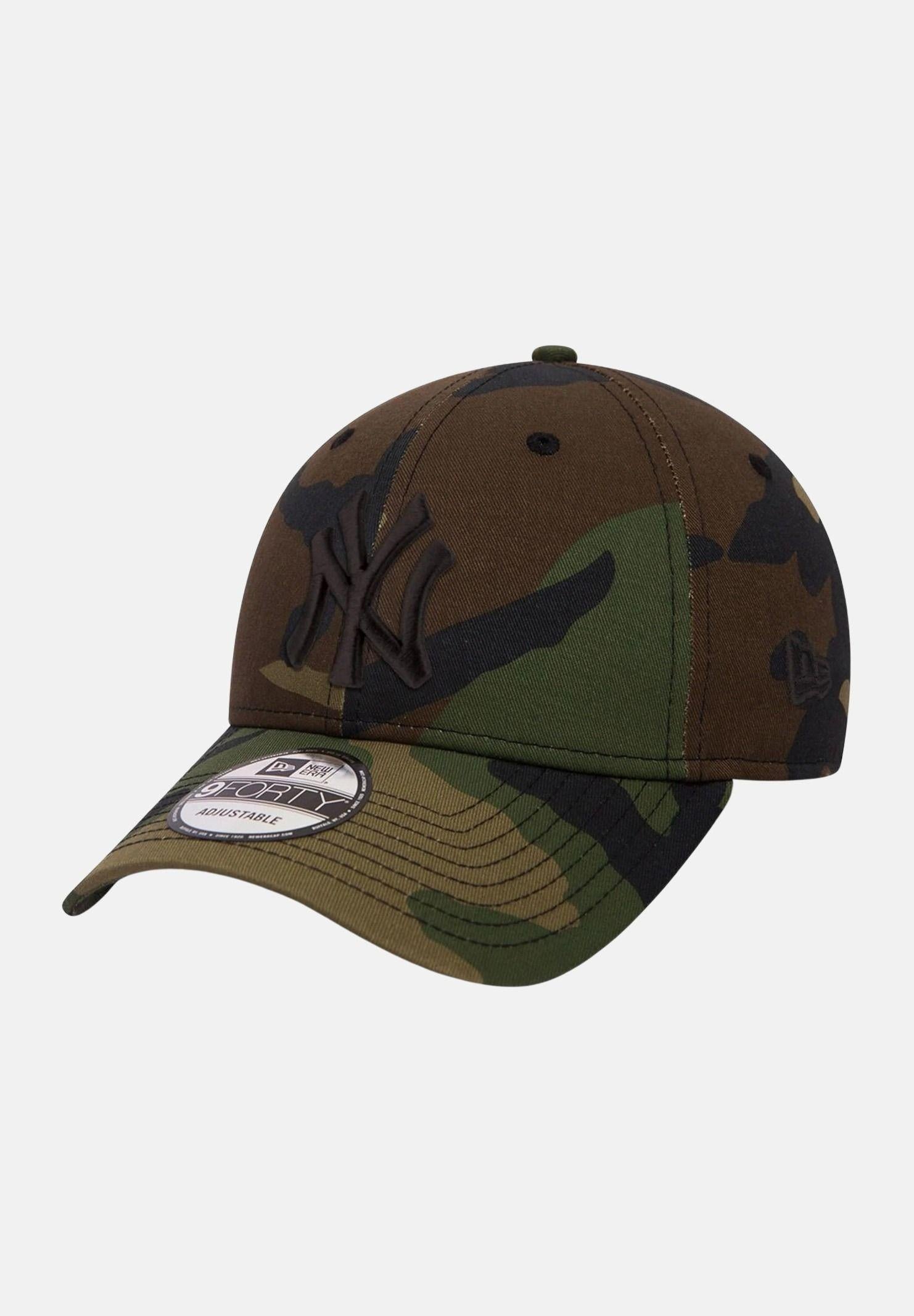 NEW ERA Cappello con visiera 9FORTY New York Yankees Essential camouflage per uomo e donna 11357008 . NEW ERA