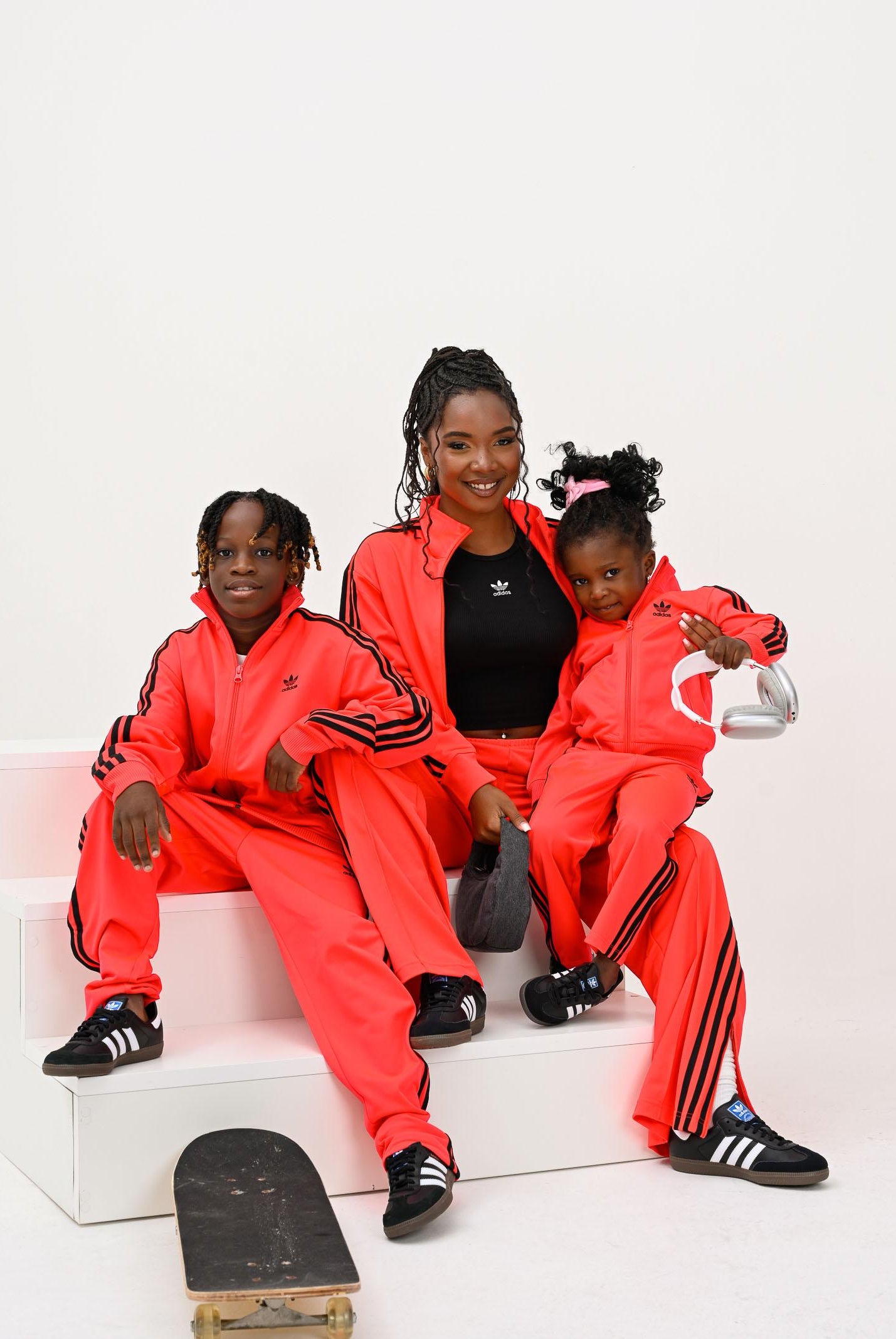 ADIDAS ORIGINALS Tuta Adicolor Firebird fluo per bambino e bambina JY1146  ADIDAS ORIGINALS