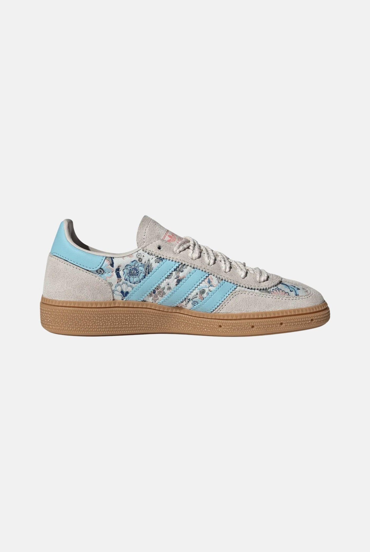 ADIDAS ORIGINALS sneakers Handball Spezial Liberty London Off White / Icey Blue / Gum grigio azzurro e bianco donna. JQ2010 . ADIDAS ORIGINALS