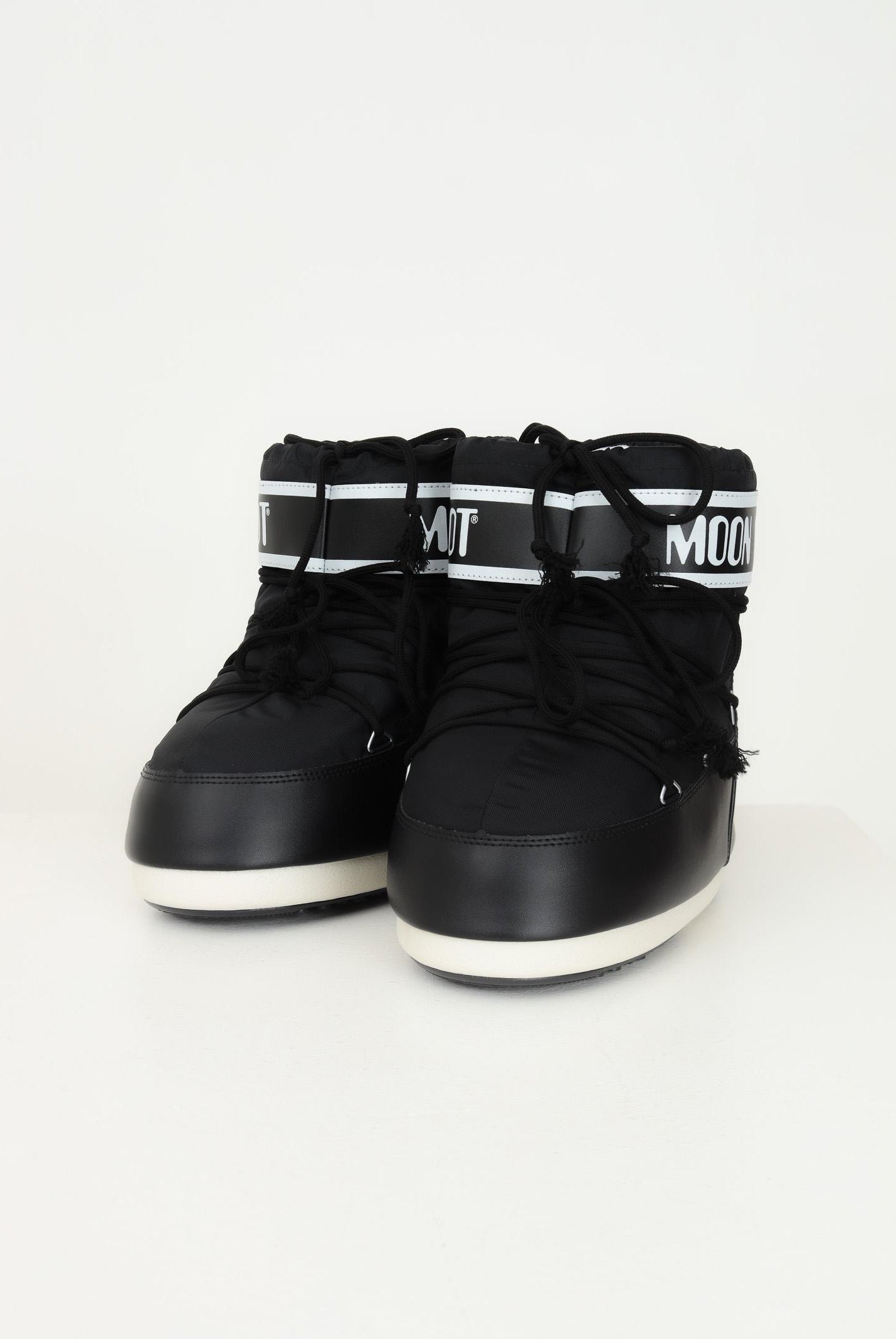 MOON BOOT Stivali da neve ICON LOW nero per uomo e donna 80D1409340 N001 MOON BOOT