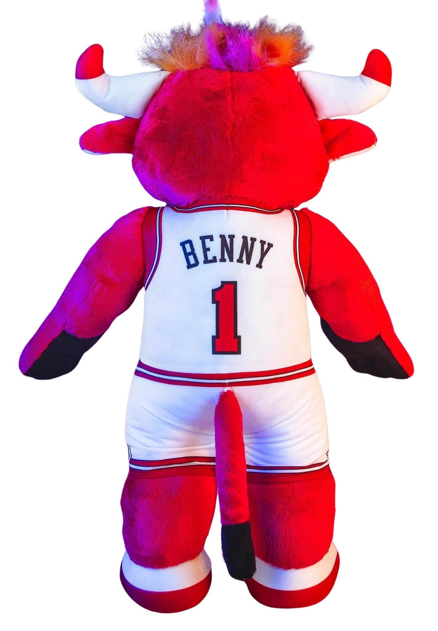 Peluche Chicago Bulls Benny The Bull 20'' Jumbo Mascot Plush P2-NBA-BUL-MASX CLEVELAND CAVALIERS BLEACHER CREATURES