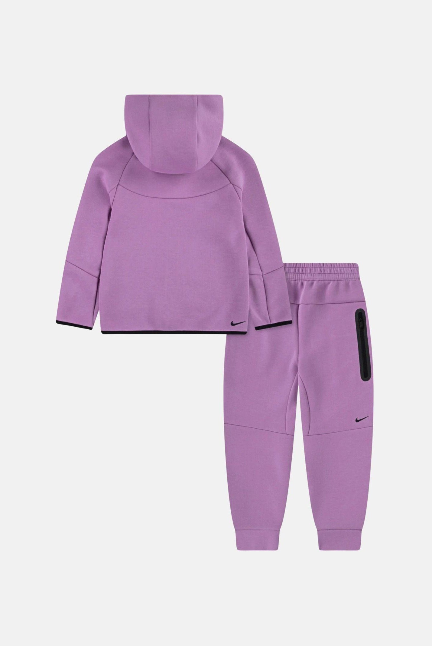 NIKE Tuta Sportswear Tech Fleece viola da bambina 36M880 P64 NIKE
