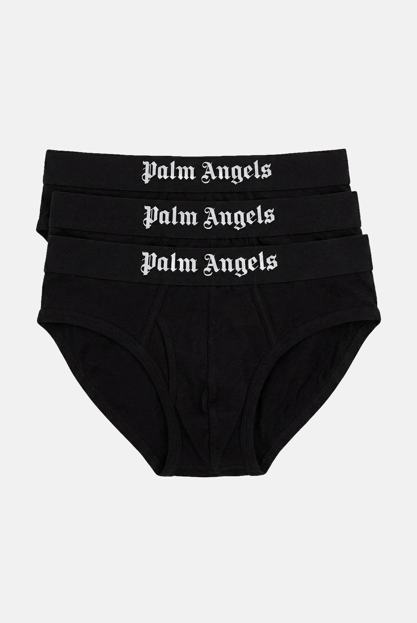 PALM ANGELS Slip (3 paia) neri da uomo PLA1UMBSP01TR BL PALM ANGELS
