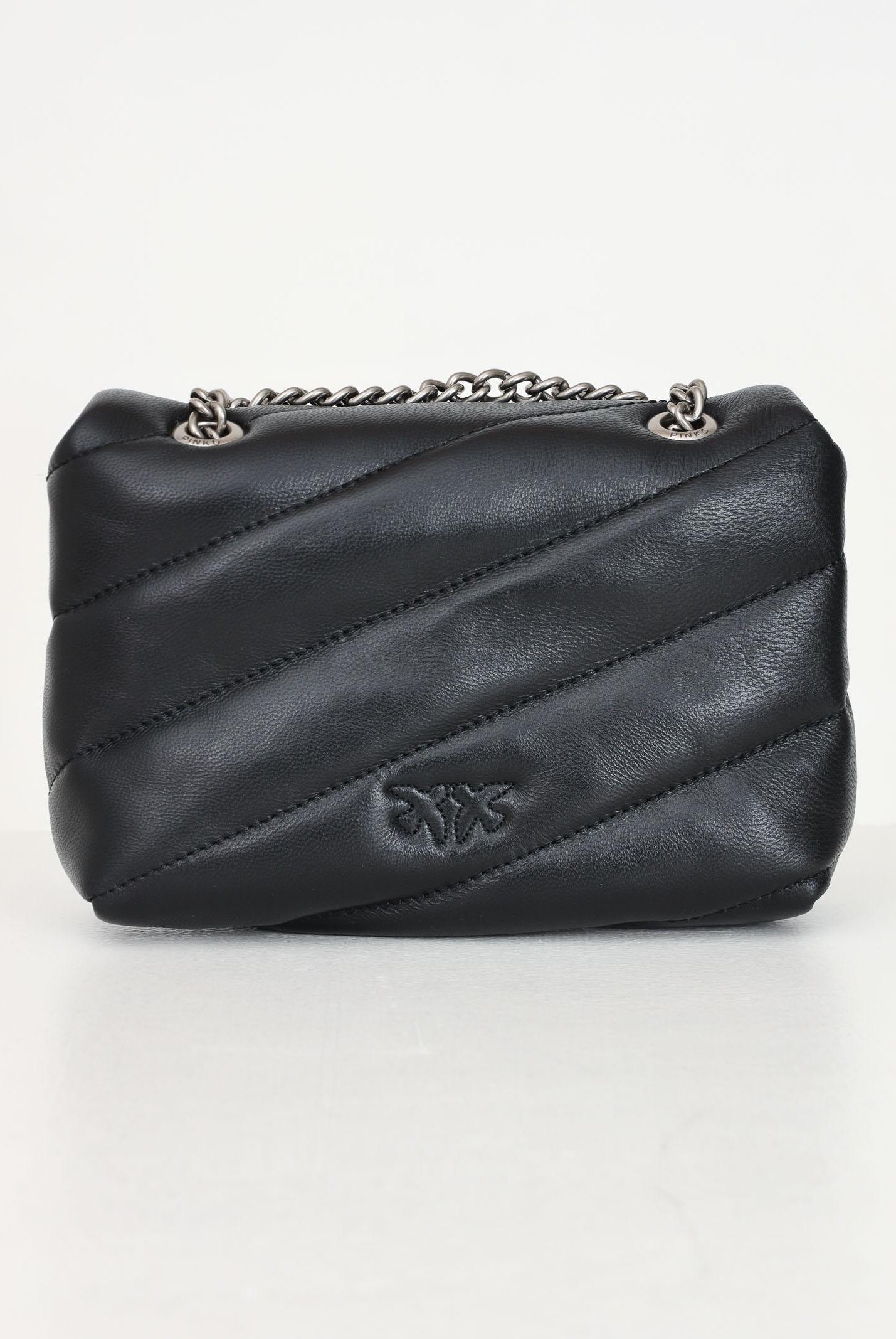 PINKO Borsa a tracolla Baby Love Bag Puff nera da donna 100040A0F2 Z99O PINKO