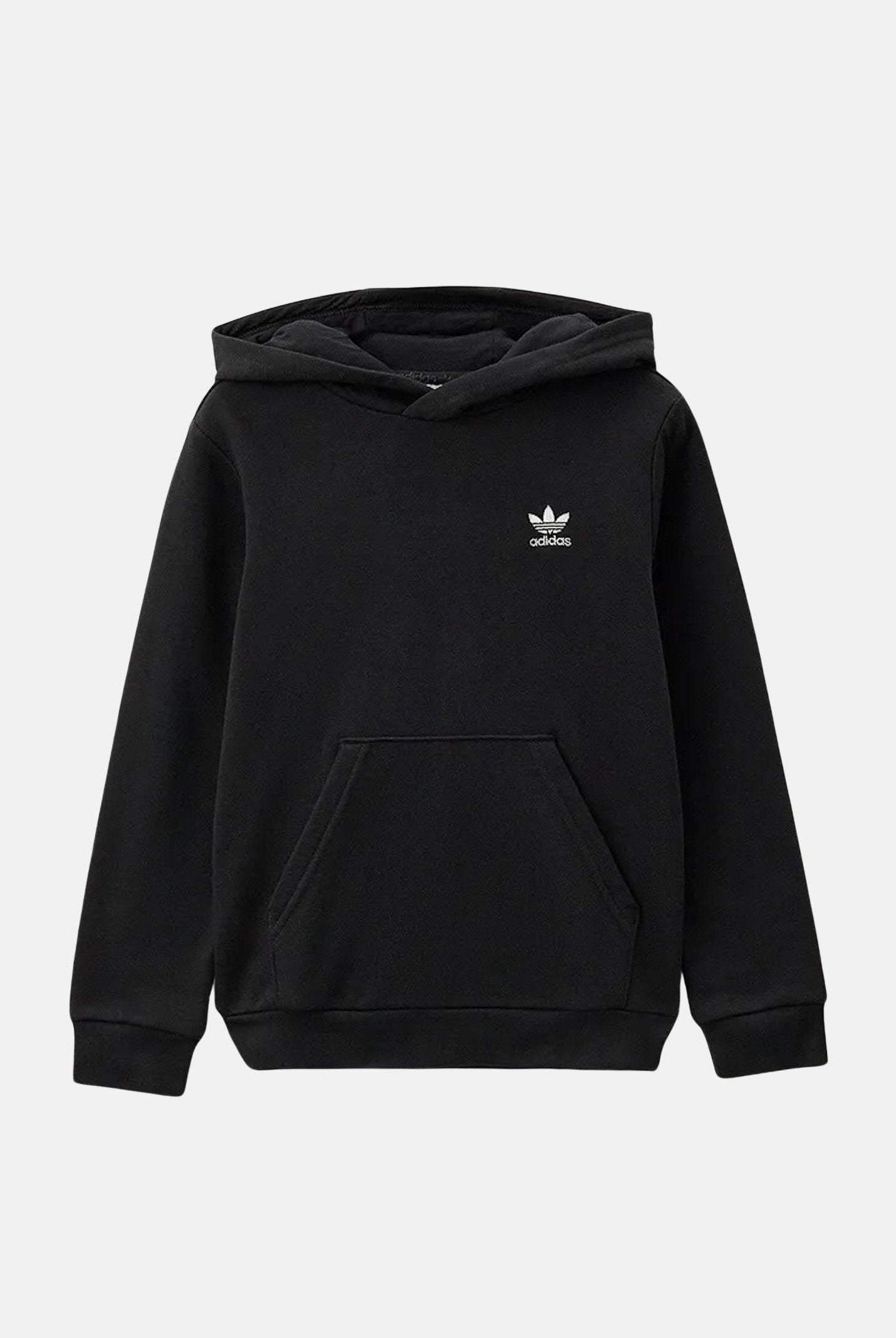 ADIDAS ORIGINALS Felpa con cappuccio nera per bambino e bambina IW3500 ADIDAS ORIGINALS