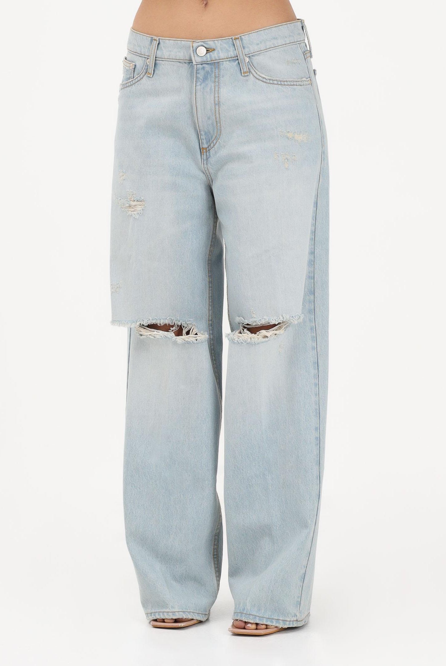 VICOLO Jeans XENOBIA in denim chiaro da donna DAB5119 ADE VICOLO