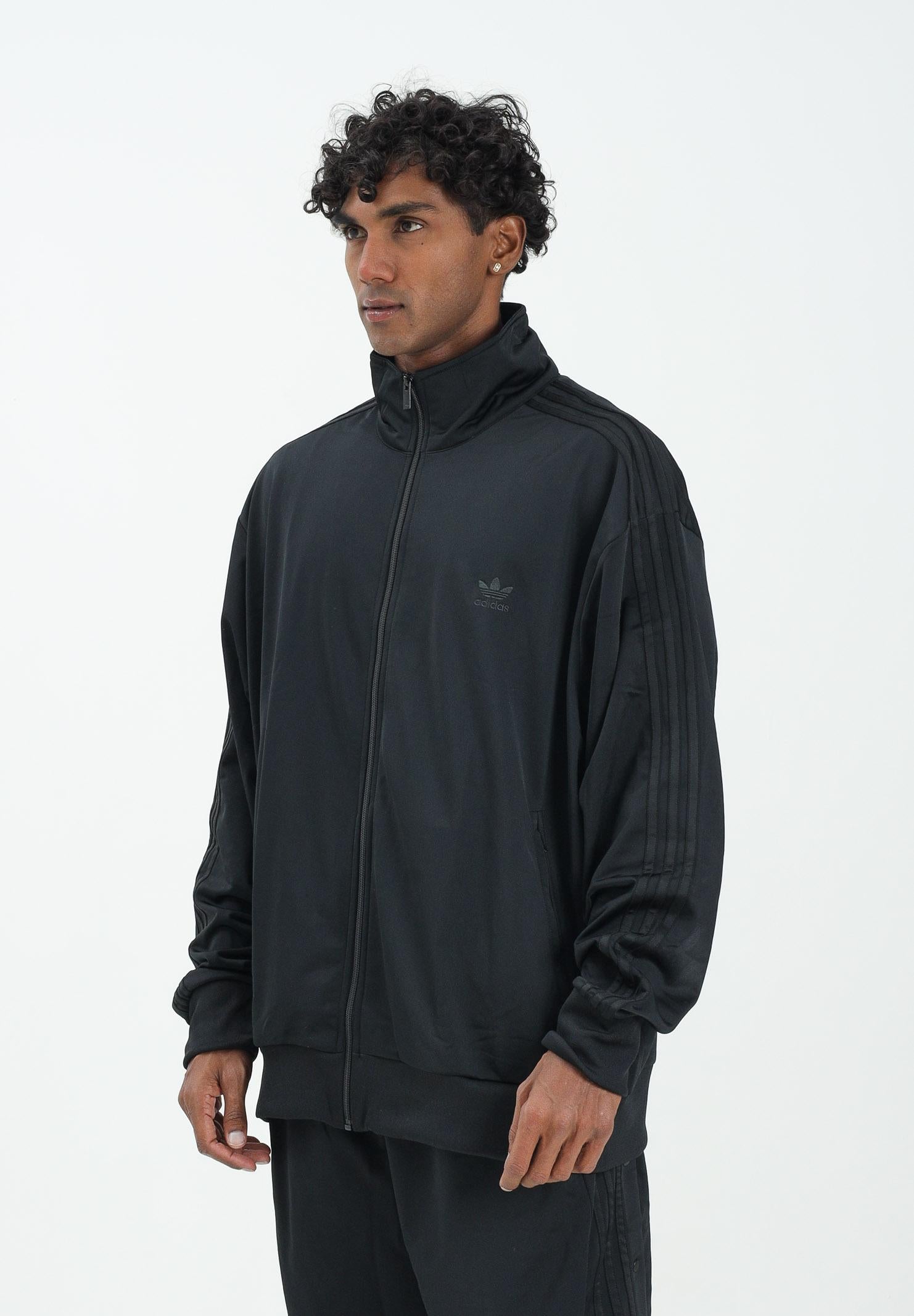 ADIDAS ORIGINALS Felpa con zip Adicolor Classics Firebird nera da uomo JY1347 ADIDAS ORIGINALS