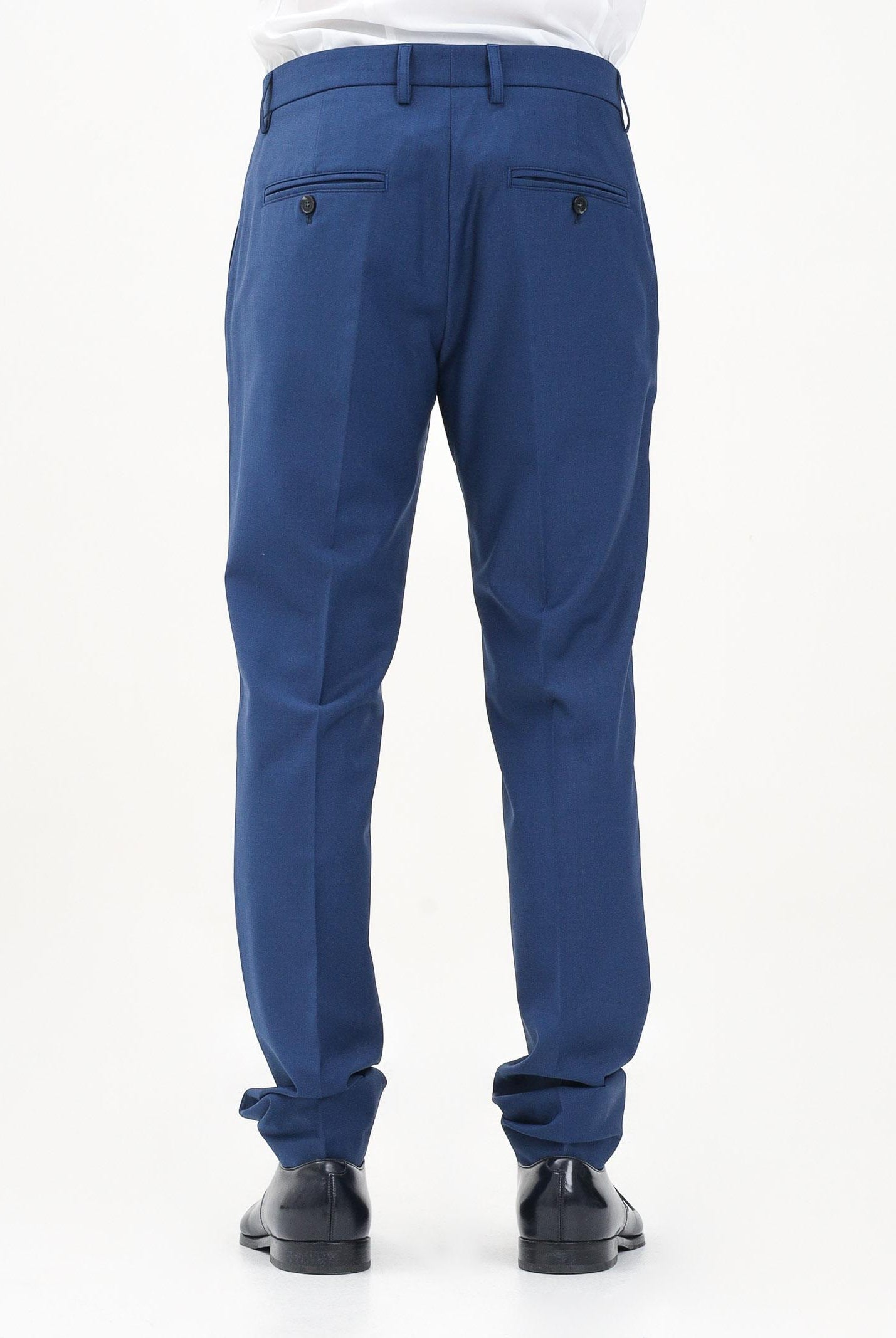 PATRIZIA PEPE Pantalone elegante blu da uomo 5PA225A590 CA57 PATRIZIA PEPE