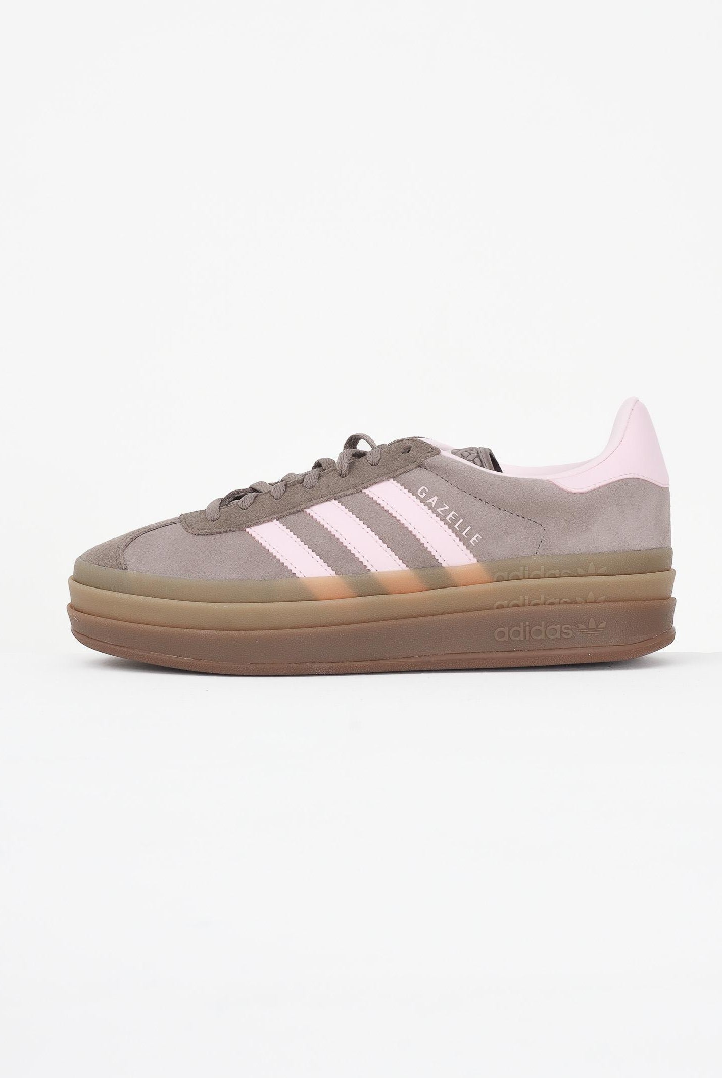 ADIDAS ORIGINALS Sneakers Gazelle marroni e rosa da donna JQ6436 . ADIDAS ORIGINALS