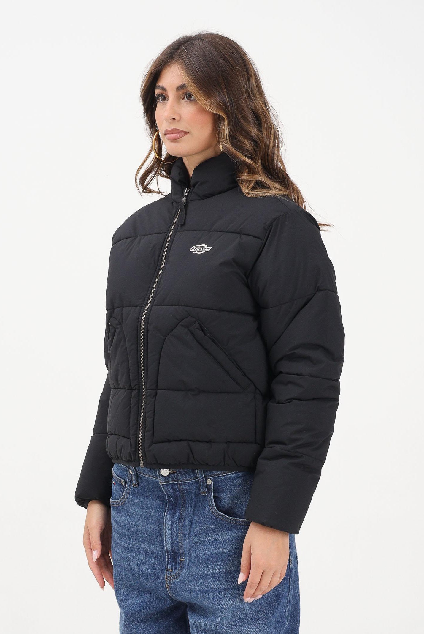 DICKIES Piumino Summerdale nero da donna DK0A87OJBLK1 . DIckies