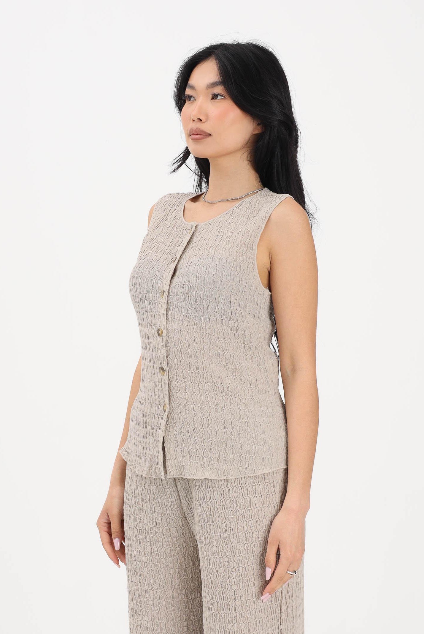 ONLY Canotta beige da donna 15374601 SILI ONLY