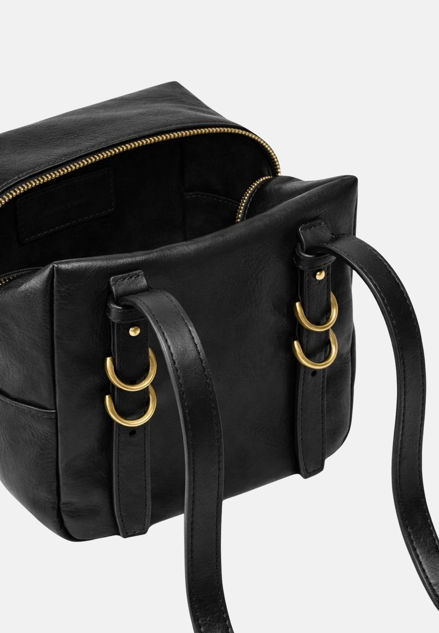 PINKO Borsa a spalla Cubic Bag nera da donna 106465A315 Z99Q PINKO