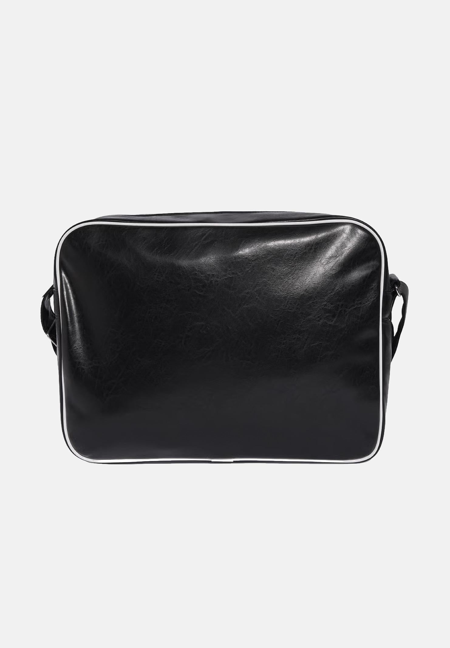 ADIDAS ORIGINALS Borsa a tracolla OG Airliner nera per uomo e donna JW3346 . ADIDAS ORIGINALS