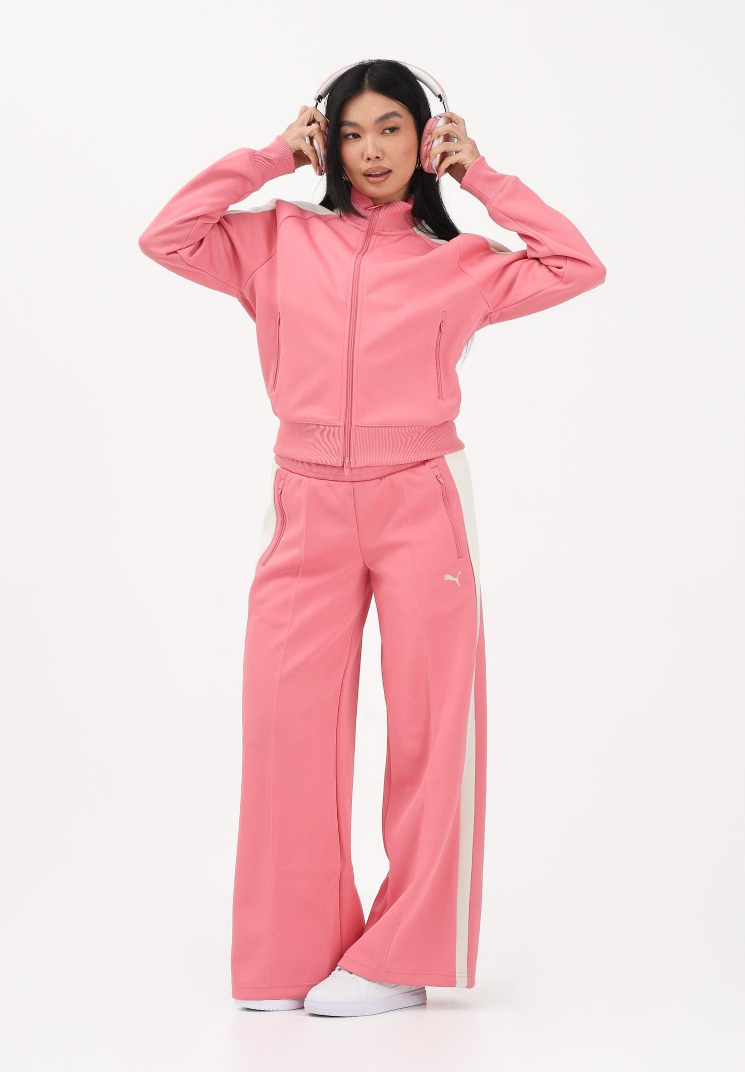 PUMA Pantalone sportivo T7 rosa da donna 629803 25 PUMA