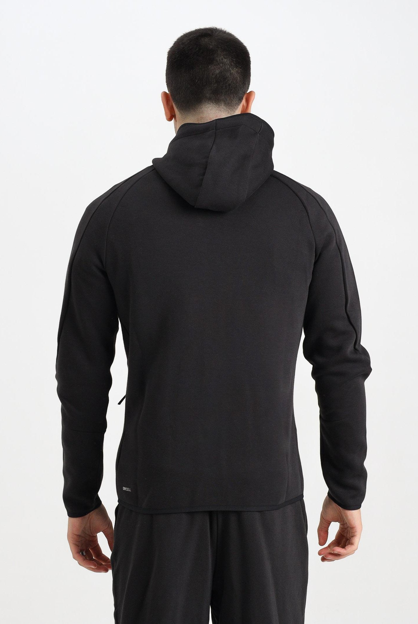 PUMA Felpa con zip Evostripe nera da uomo 688231 01 PUMA