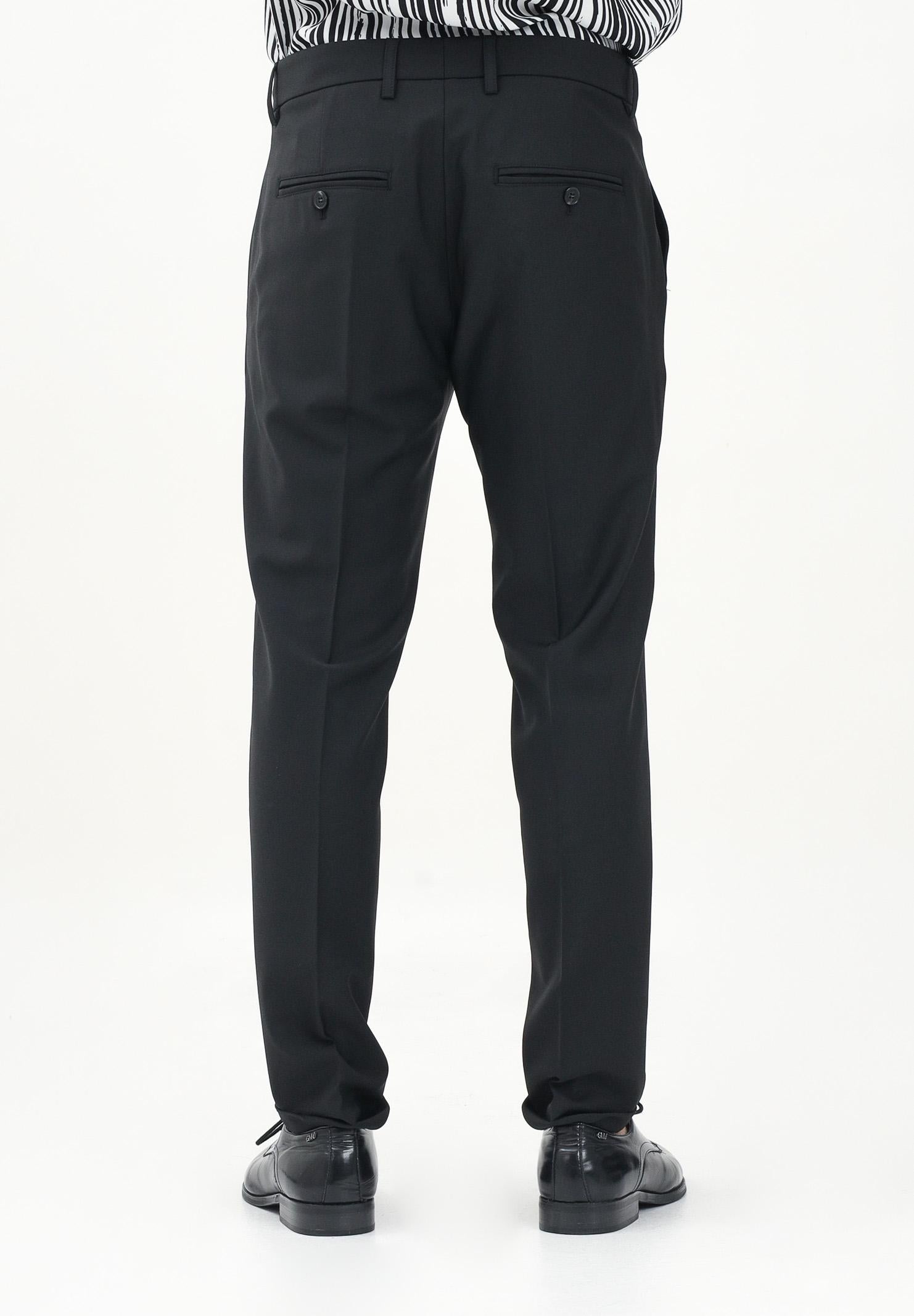 PATRIZIA PEPE Pantalone elegante nero da uomo 5PA429A590 K103 PATRIZIA PEPE
