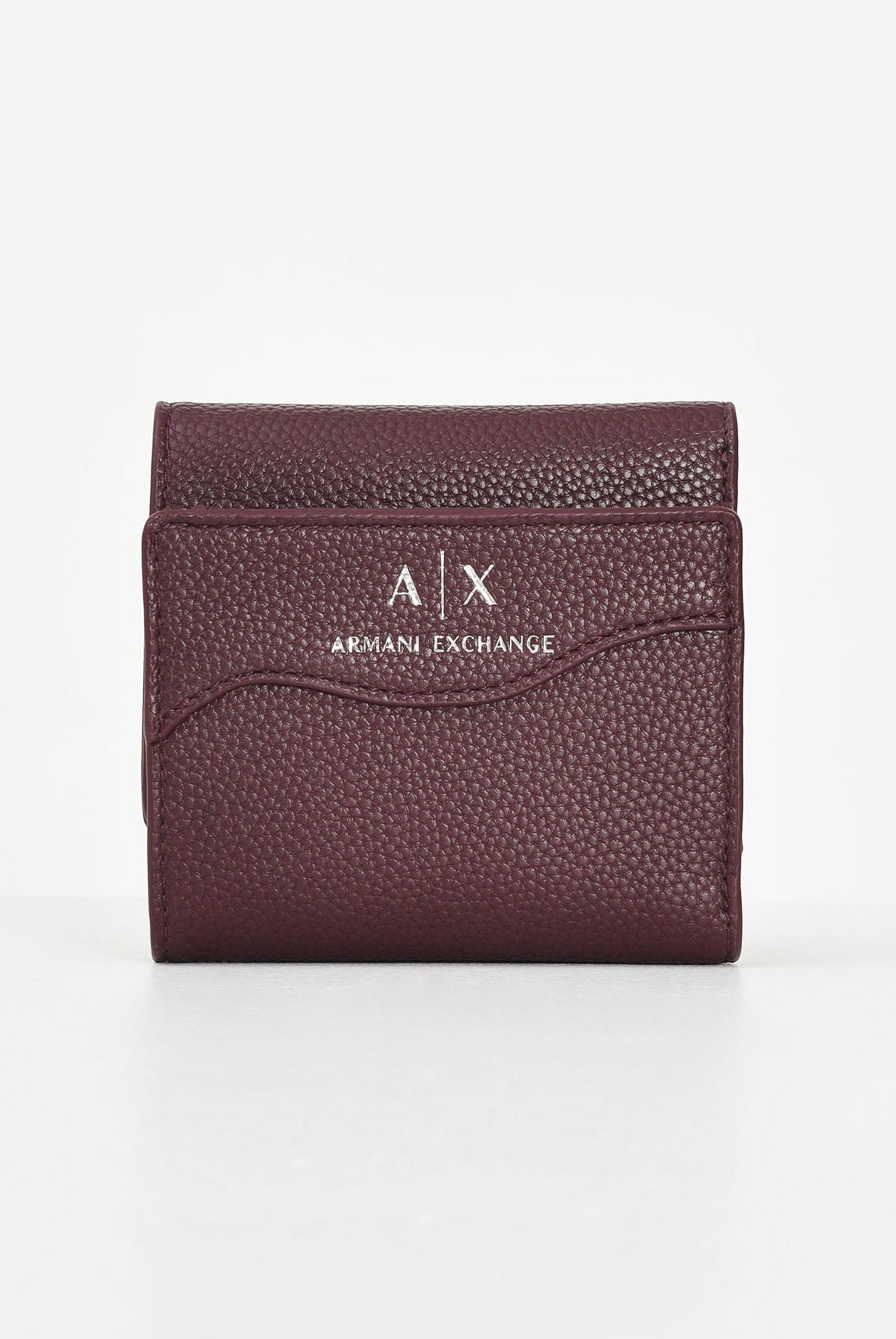 ARMANI EXCHANGE Portafogli bordeaux da donna con logo 948530CC783 UA343 ARMANI EXCHANGE