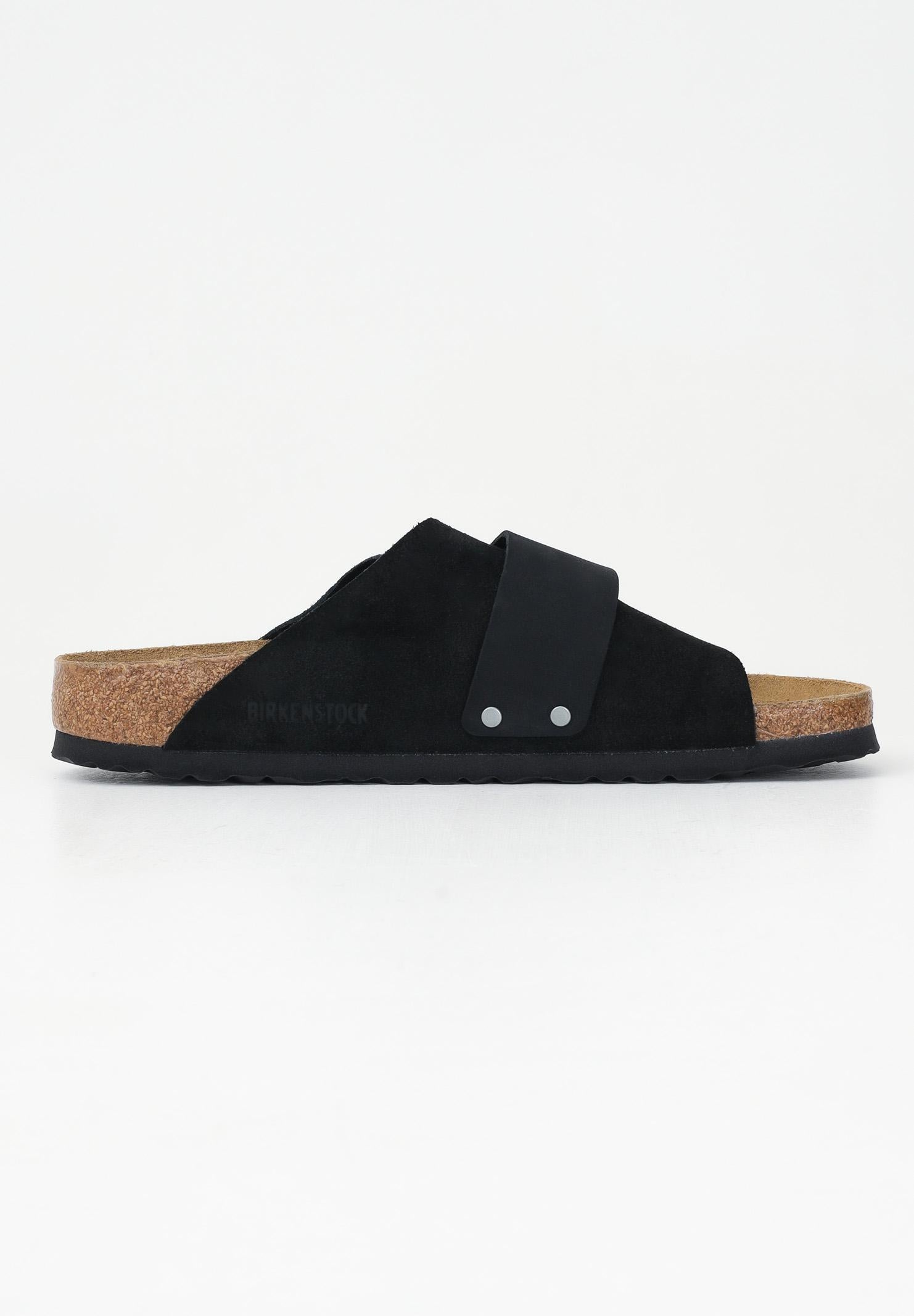 BIRKENSTOCK Ciabatte Kyoto nere per uomo e donna 1022566 . BIRKENSTOCK