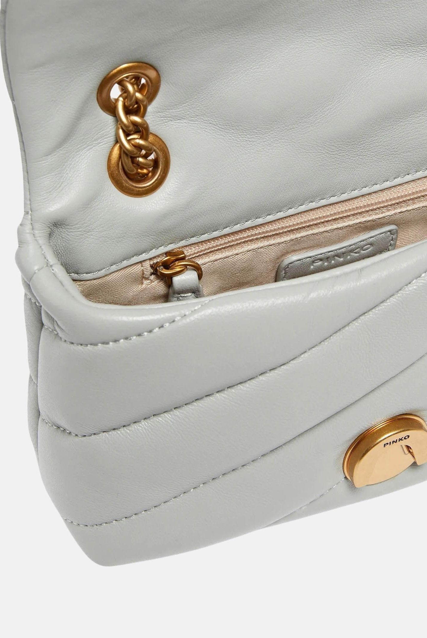 PINKO Borsa a tracolla Baby Love Bag Puff celeste da donna 100040A0F2 K32Q PINKO