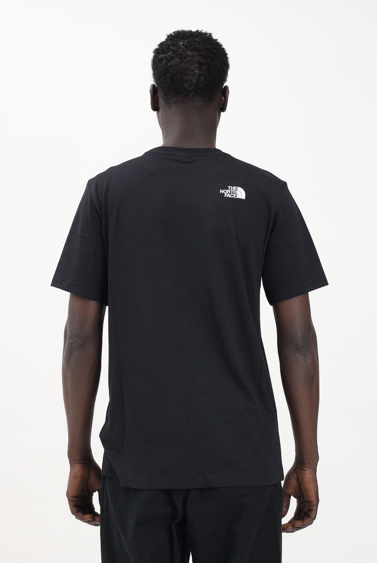 THE NORTH FACE T-shirt a manica corta Fine nera da uomo NF0A8A6MJK31 . THE NORTH FACE