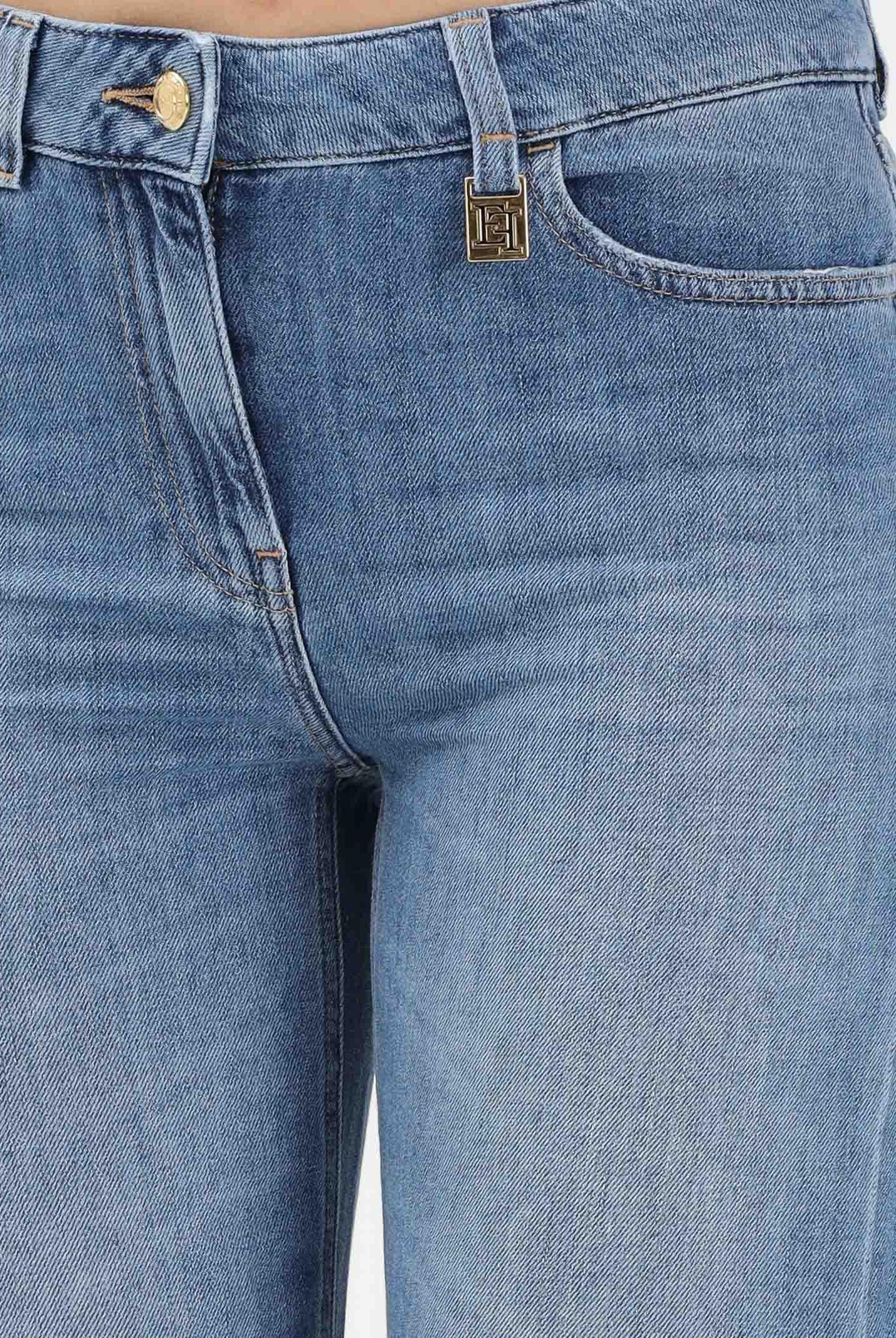 ELISABETTA FRANCHI Jeans in denim chiaro da donna PJ21I61E2 192 ELISABETTA FRANCHI