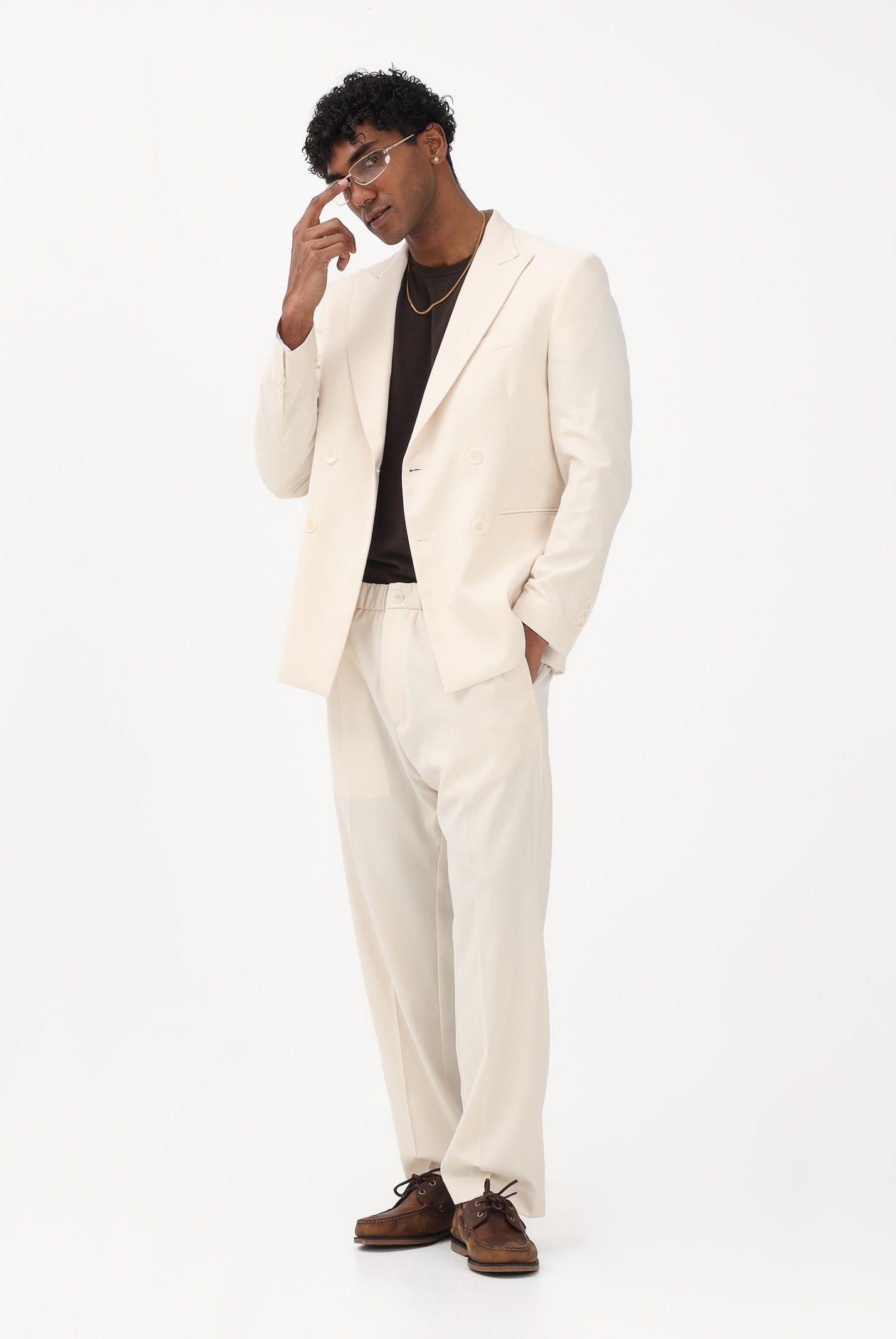 I'M BRIAN Pantalone panna da uomo PA3692 PA I'M BRIAN