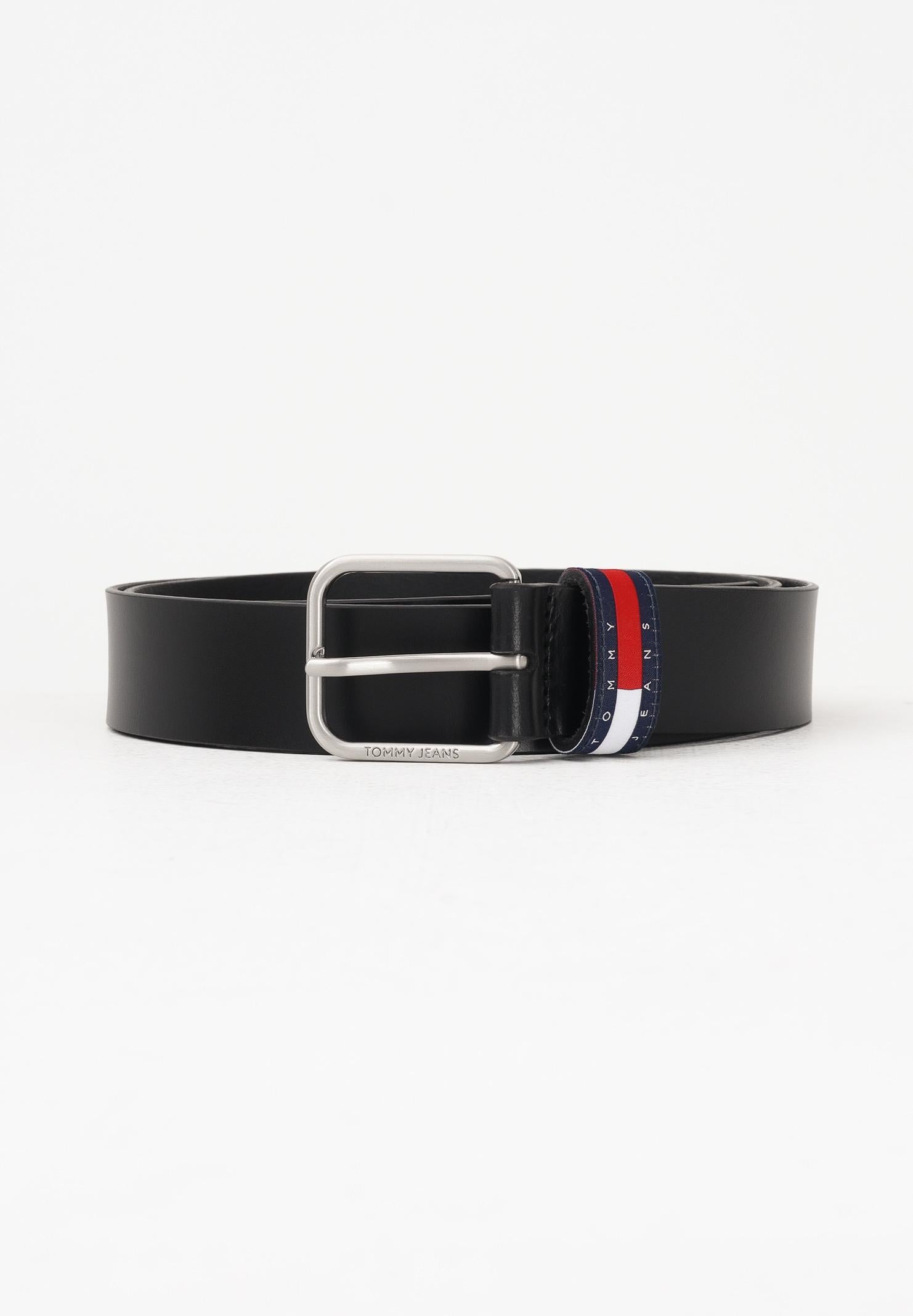 TOMMY JEANS Cintura Ryan nera da uomo AM0AM13688 BDS TOMMY JEANS