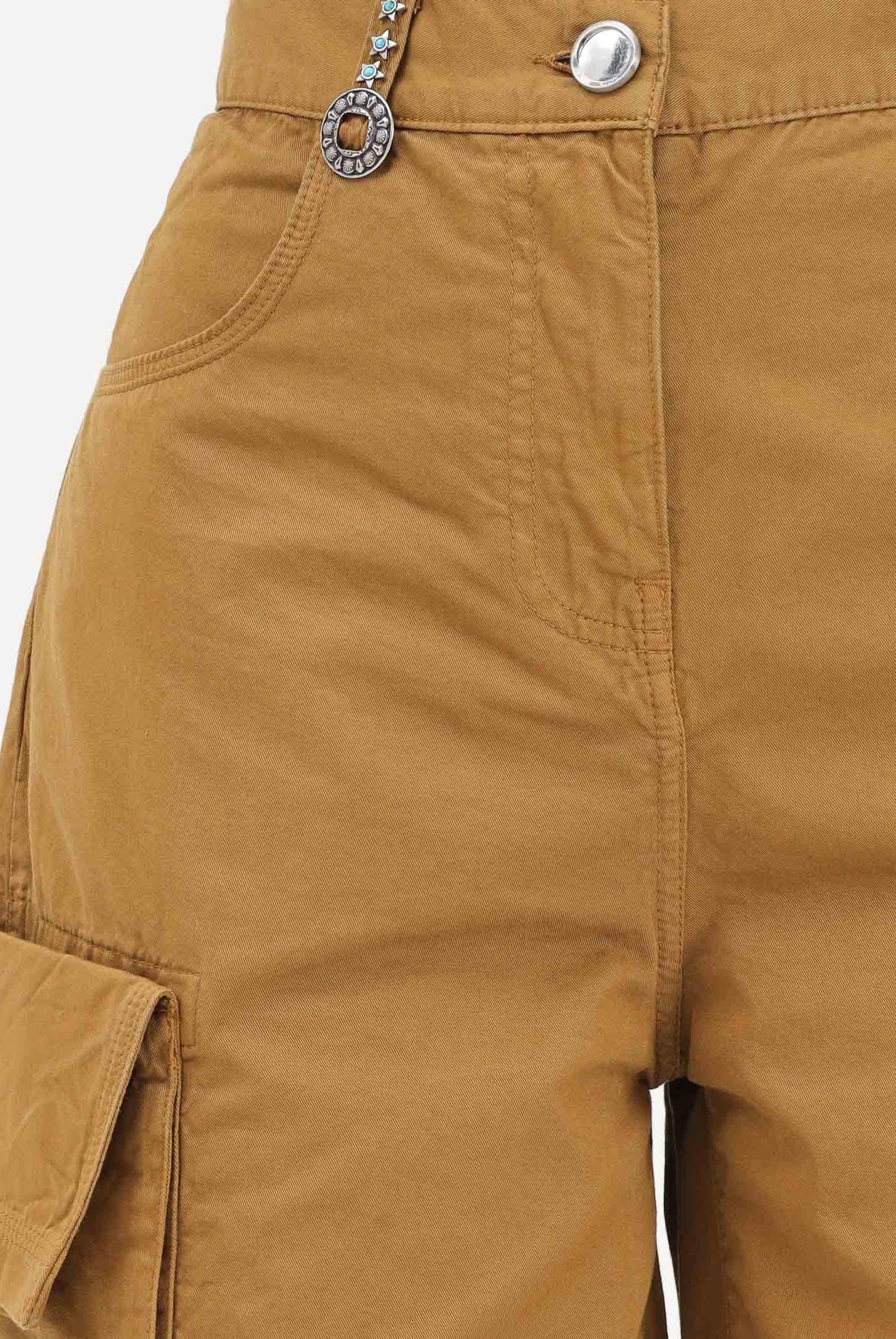 PINKO Bermuda cargo kiwi da donna 106820A3AW L25 PINKO