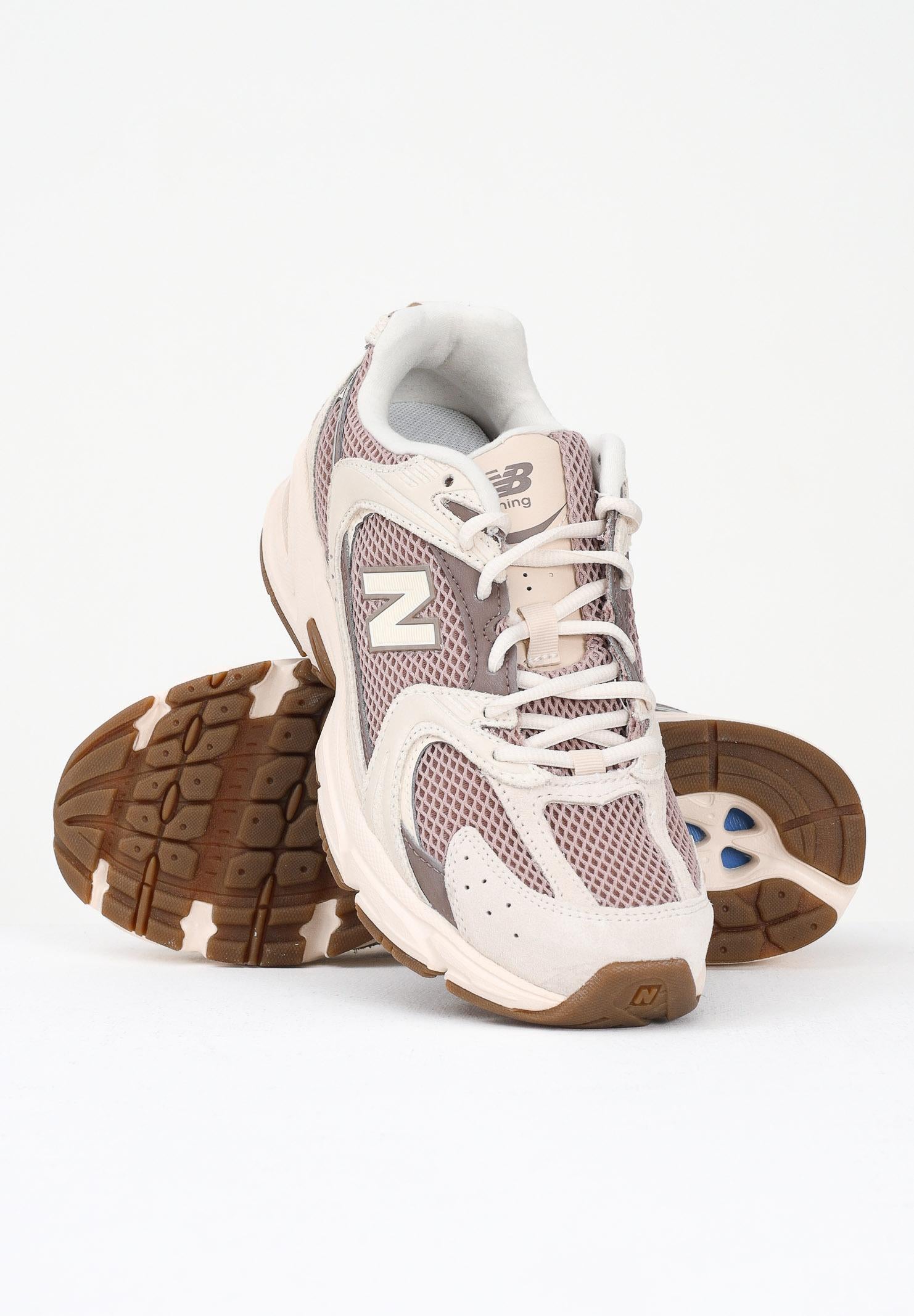 NEW BALANCE Sneakers 530 panna e marroni per uomo e donna U530SUA . NEW BALANCE