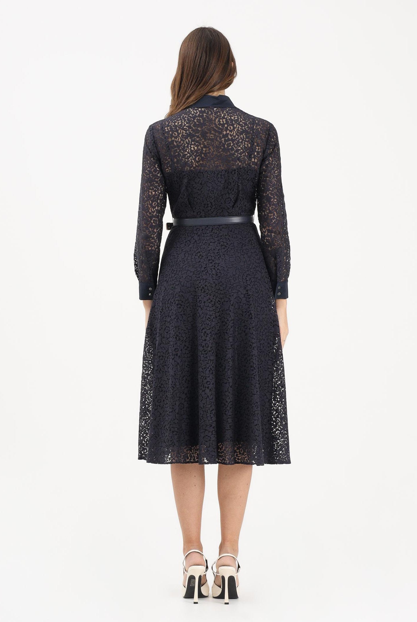 MAX MARA Abito midi MSTRICORDO blu da donna 2616231021600 002 MAX MARA