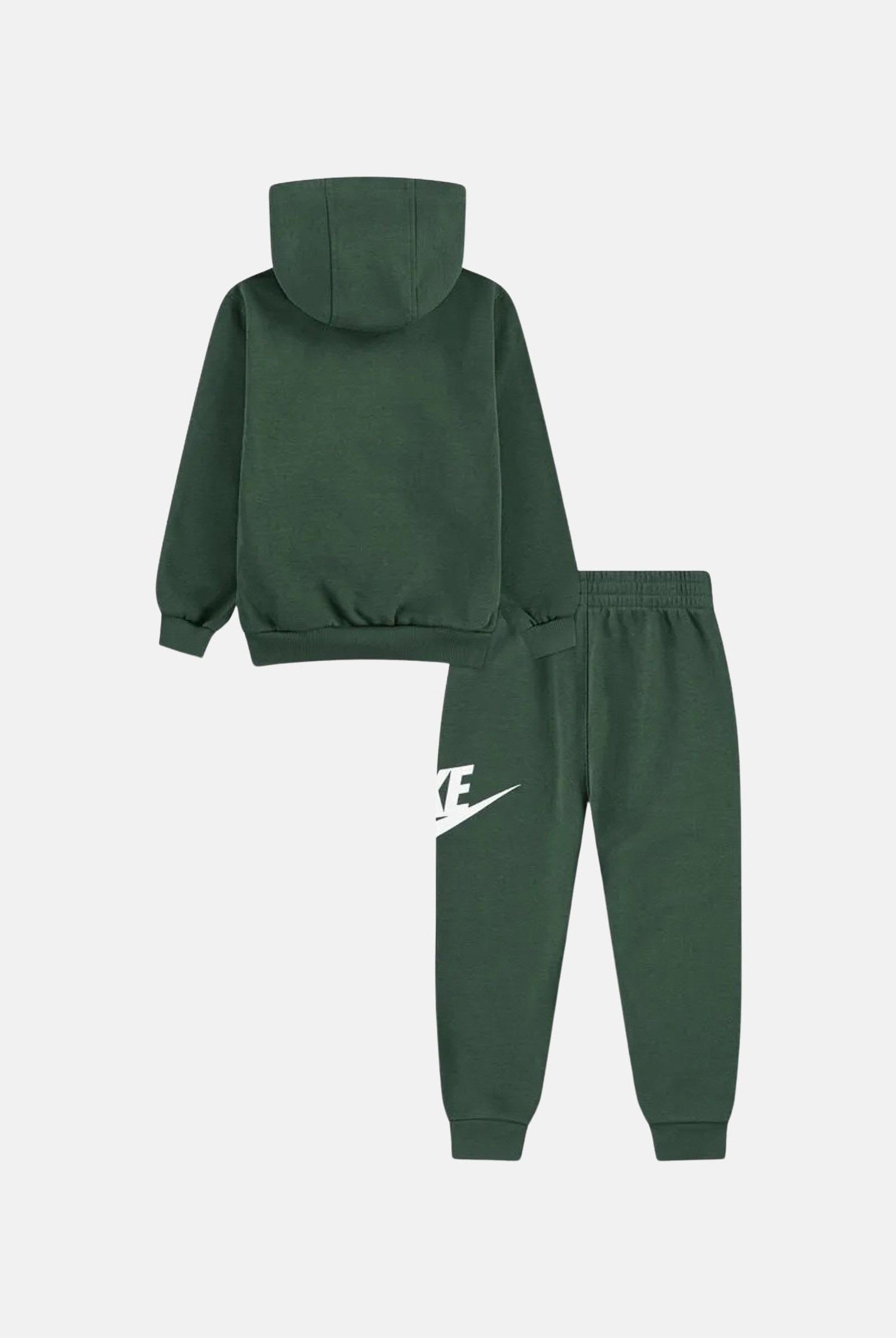 NIKE Tuta verde per bambino e bambina con stampa logo 86L135 F1J NIKE