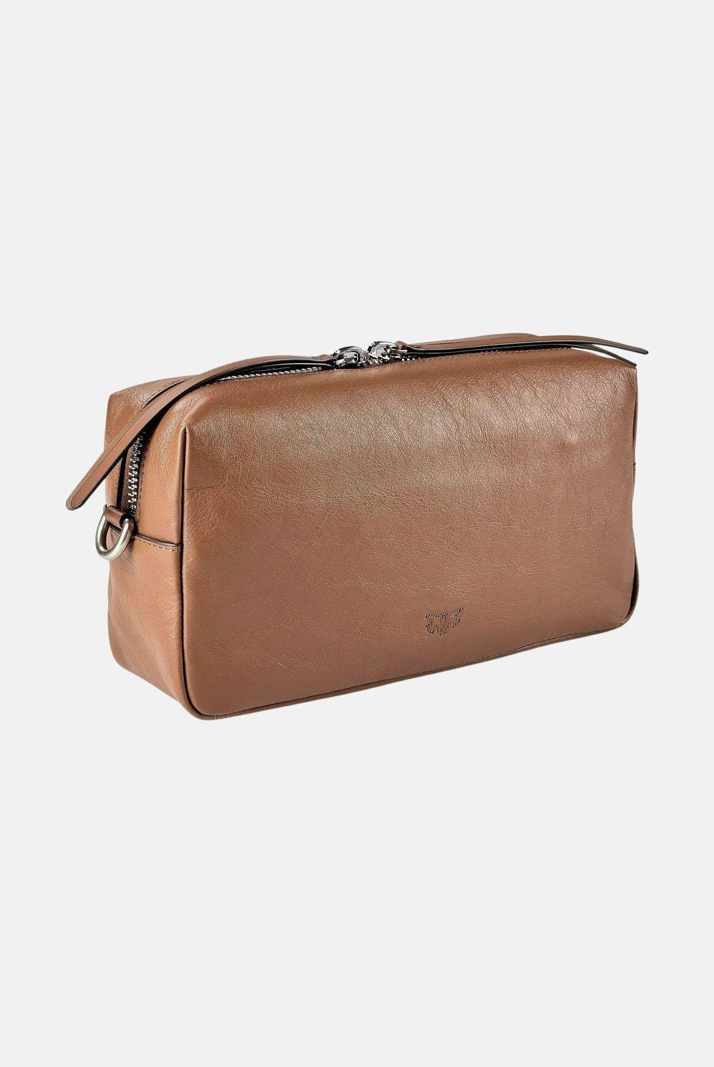 PINKO Borsa a spalla Trittico cuoio da donna 106761A2JG L17O PINKO