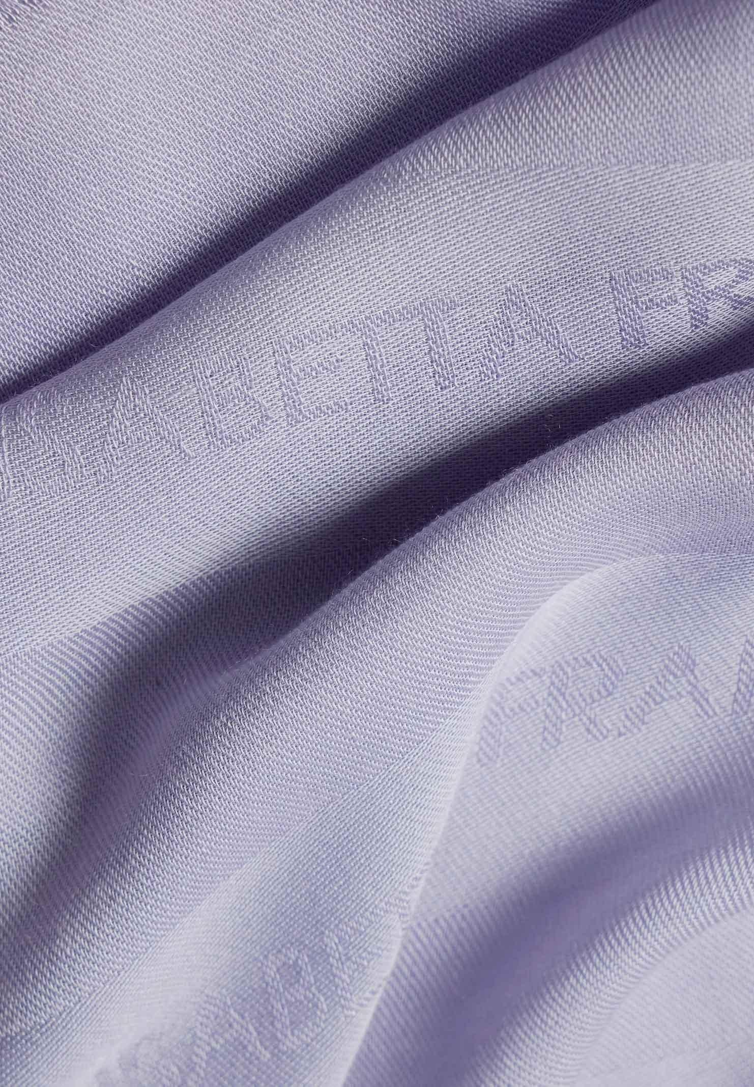 ELISABETTA FRANCHI Pashmina lilla da donna con logo SC14F61E2 EV7 ELISABETTA FRANCHI