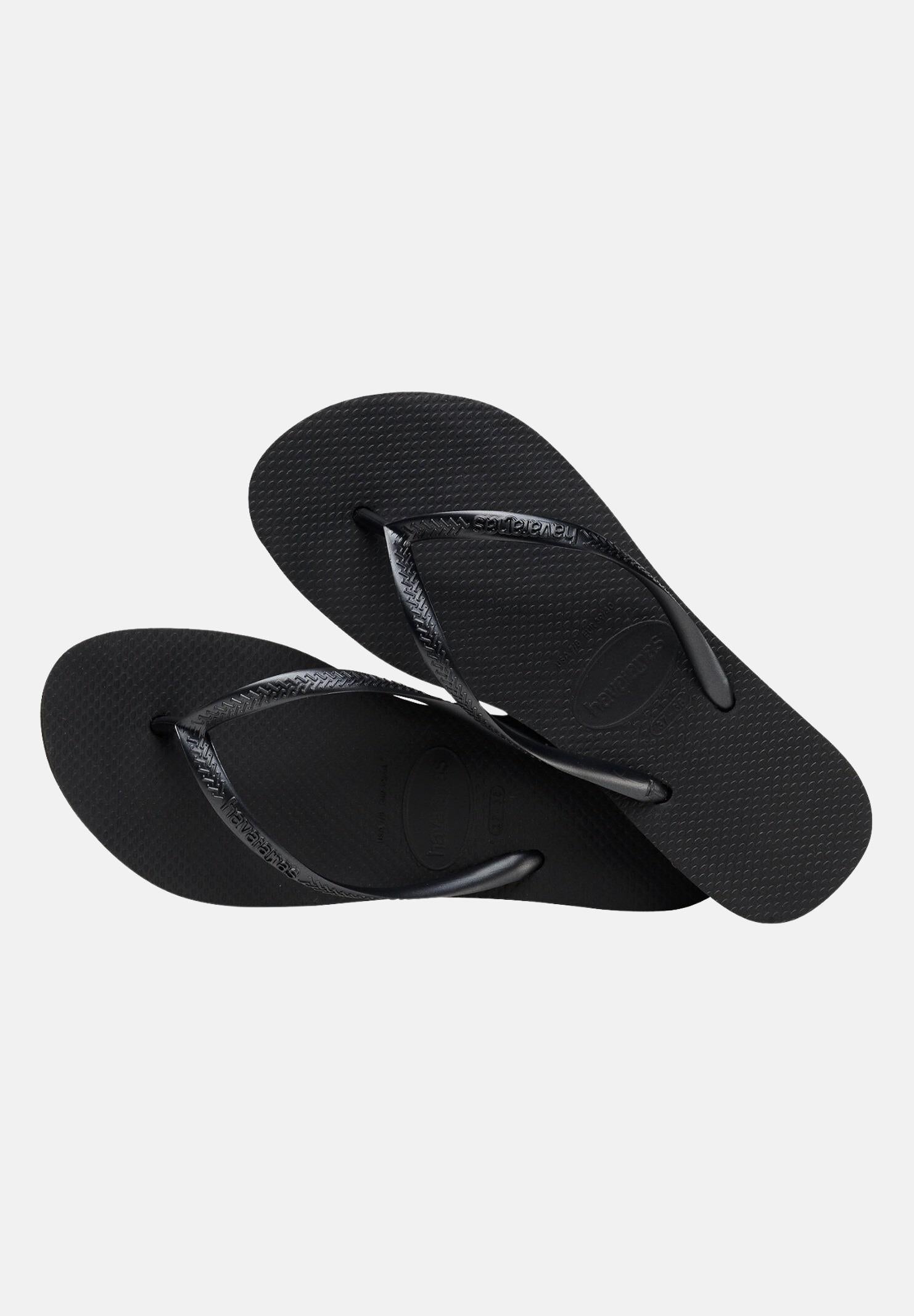 HAVAIANAS Infradito Havaianas Slim Flatform neri da donna 4144537 0090 HAVAIANAS