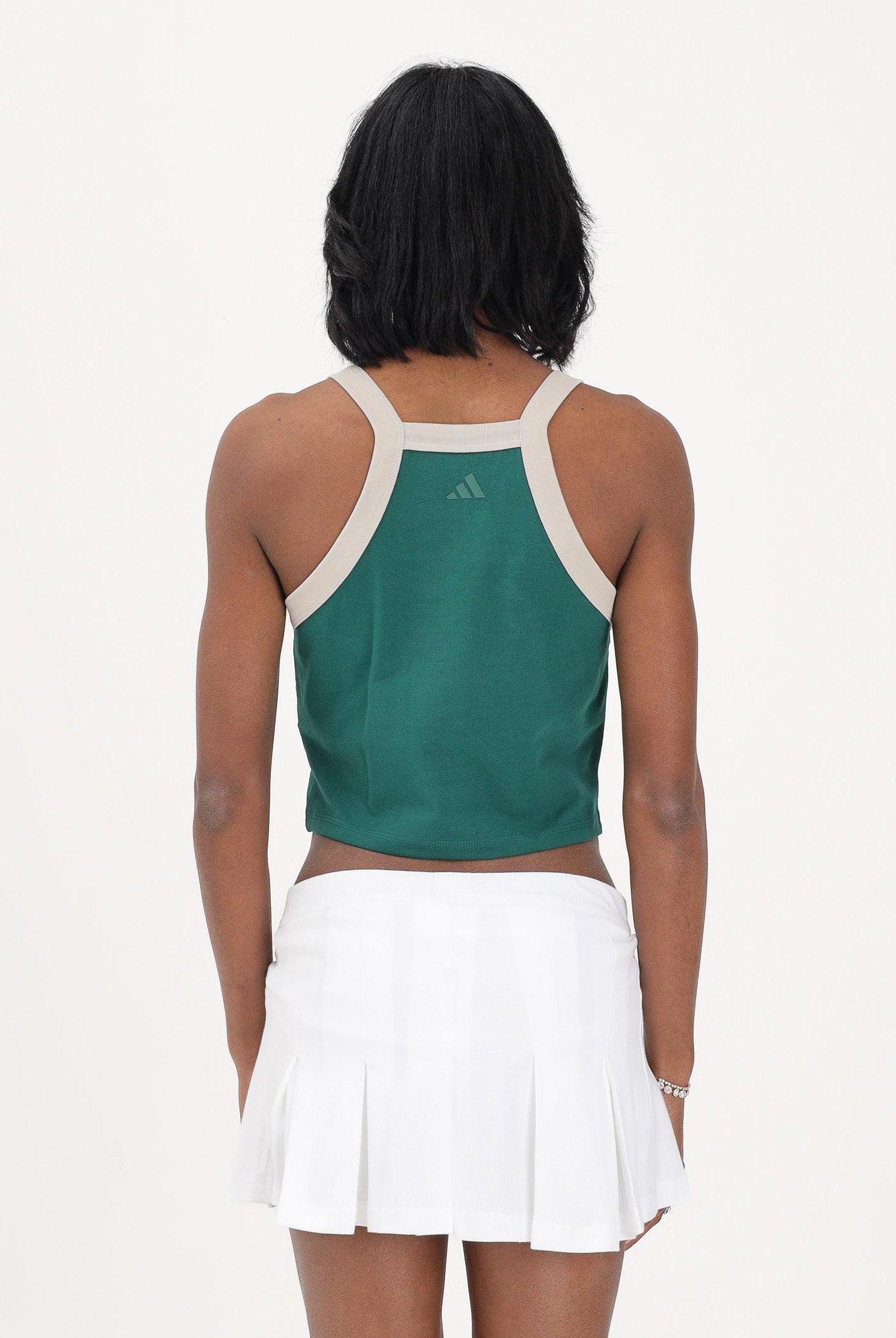 ADIDAS PERFORMANCE Canotta Seasonal Essentials Colorpop verde da donna JZ0195 . ADIDAS PERFORMANCE