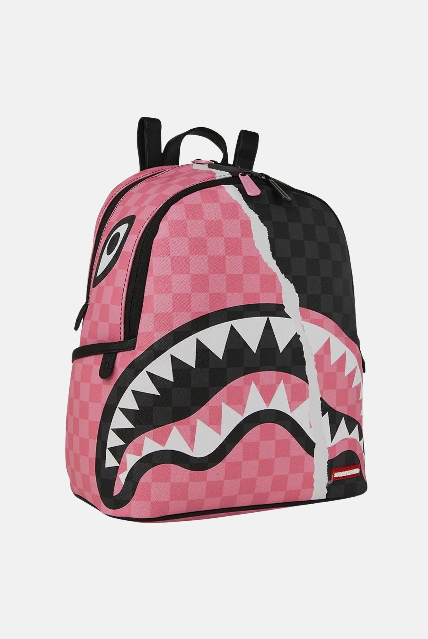 SPRAYGROUND Zaino PINK AND BLACK TEAR SIP SAVAGE BACKPACK nero e rosa da donna 910B8276NZ . SPRAYGROUND