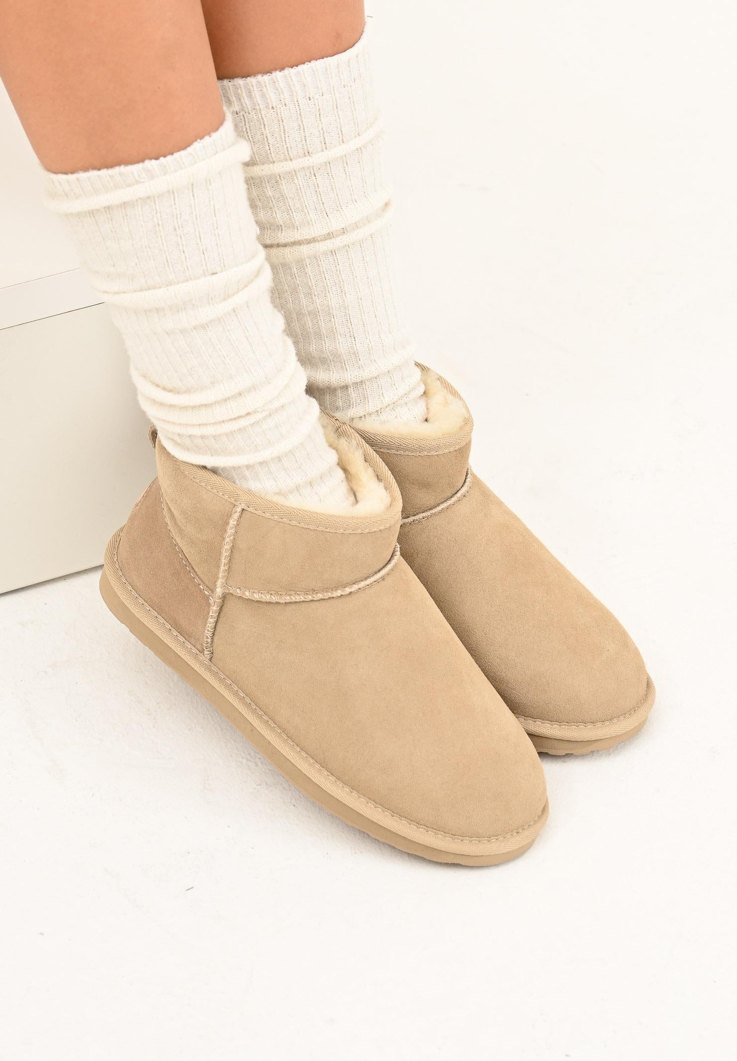 EMU Stivali bassi Stinger Micro beige da donna W10937 SAND EMU